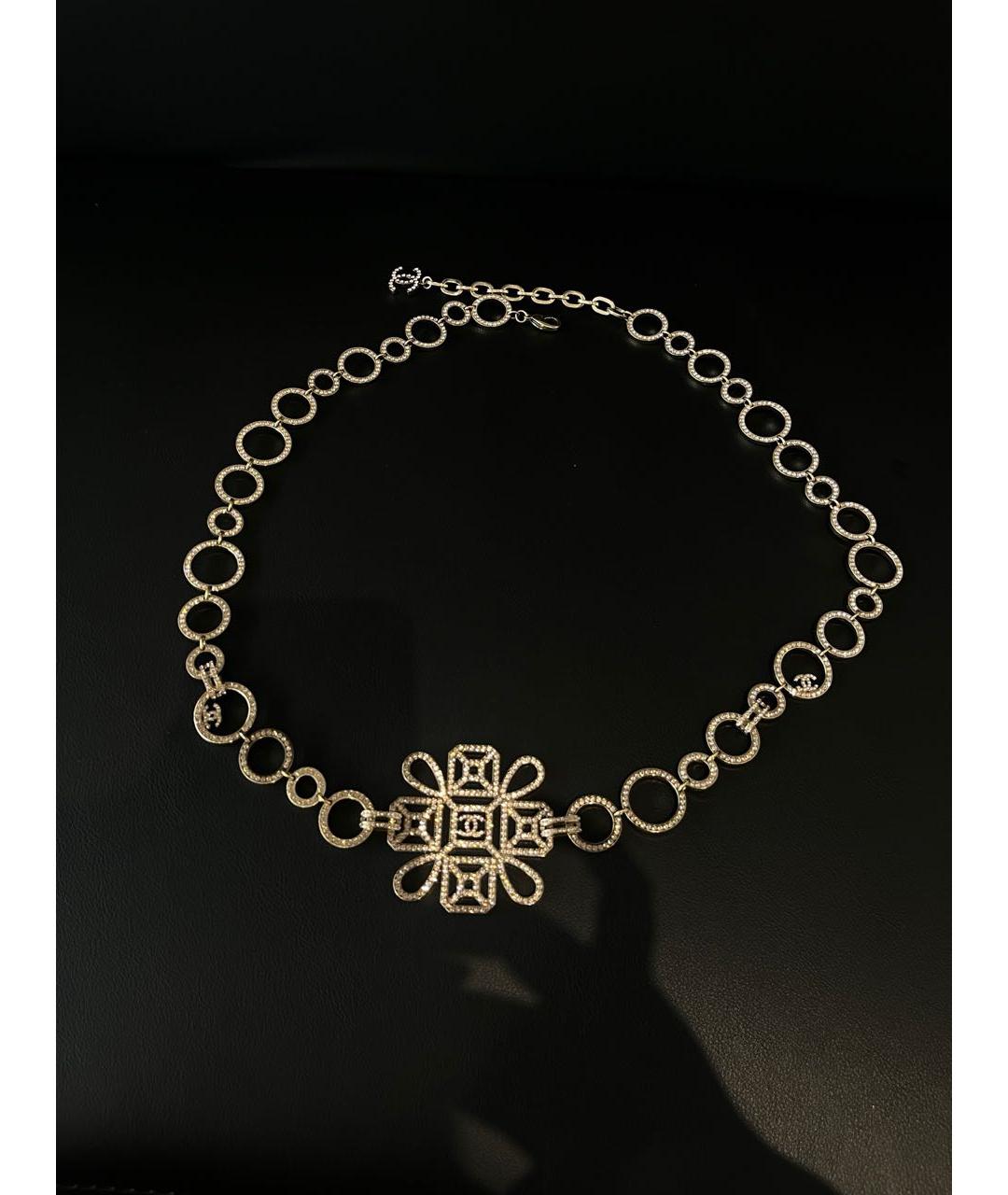 CHANEL Золотое колье, фото 3