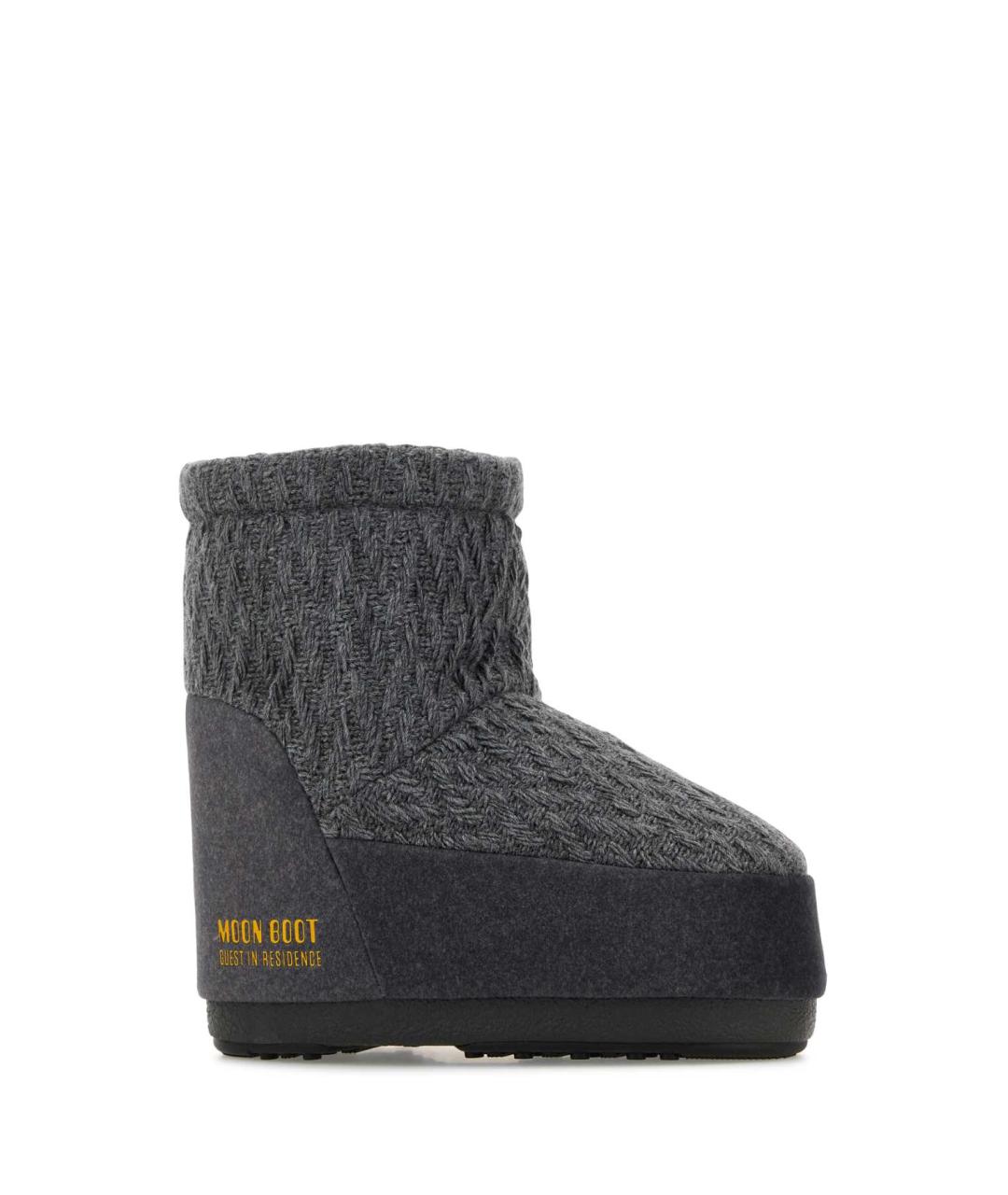 MOON BOOT Серые текстильные ботинки, фото 2