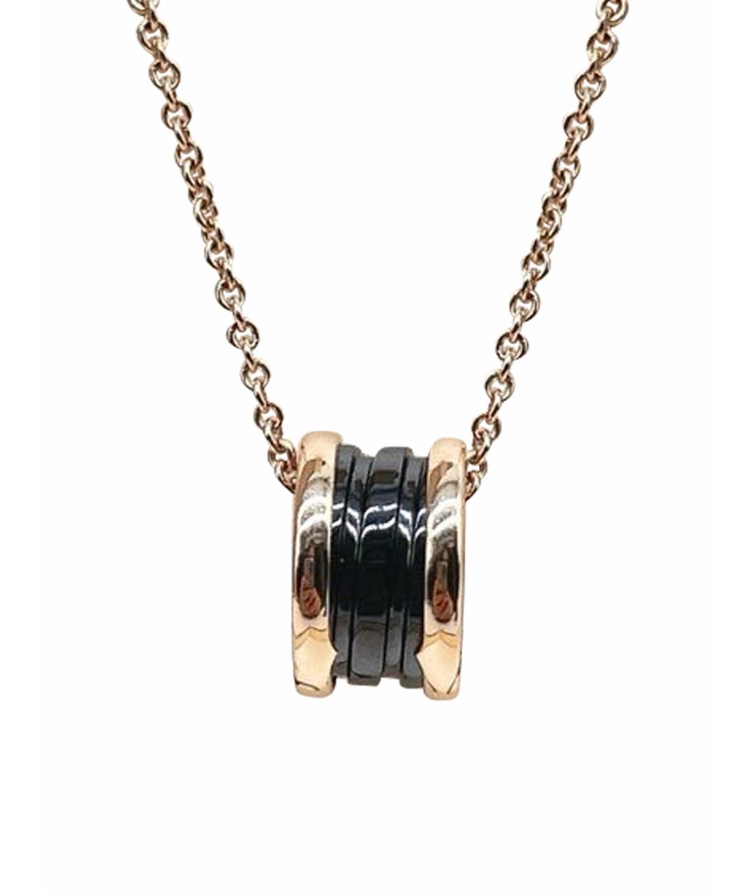 BVLGARI Золотая подвеска из розового золота, фото 1
