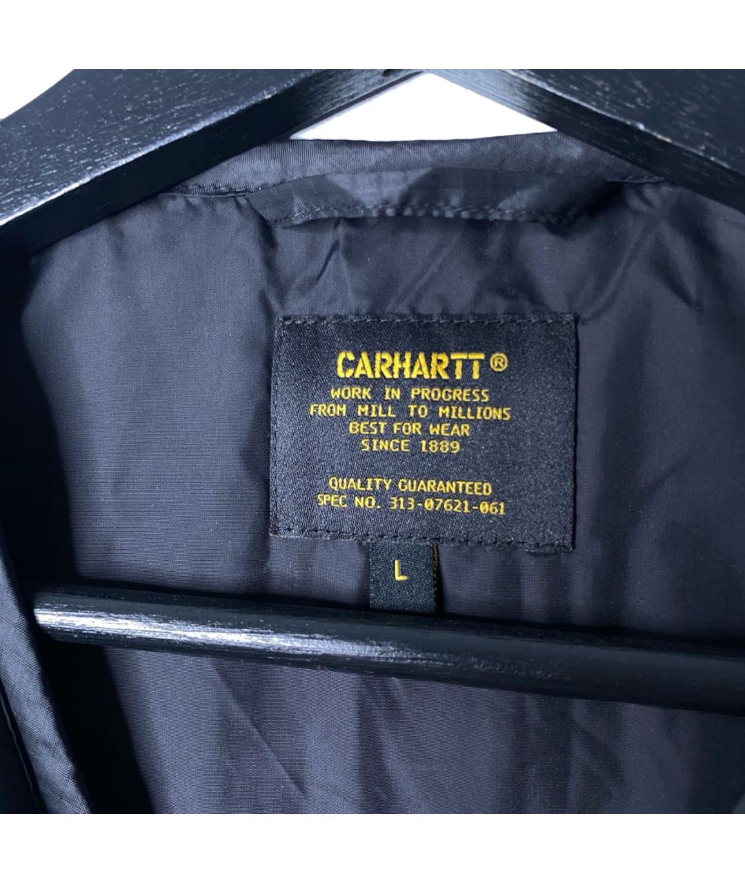 CARHARTT WIP Черный полиэстеровый жилет, фото 5