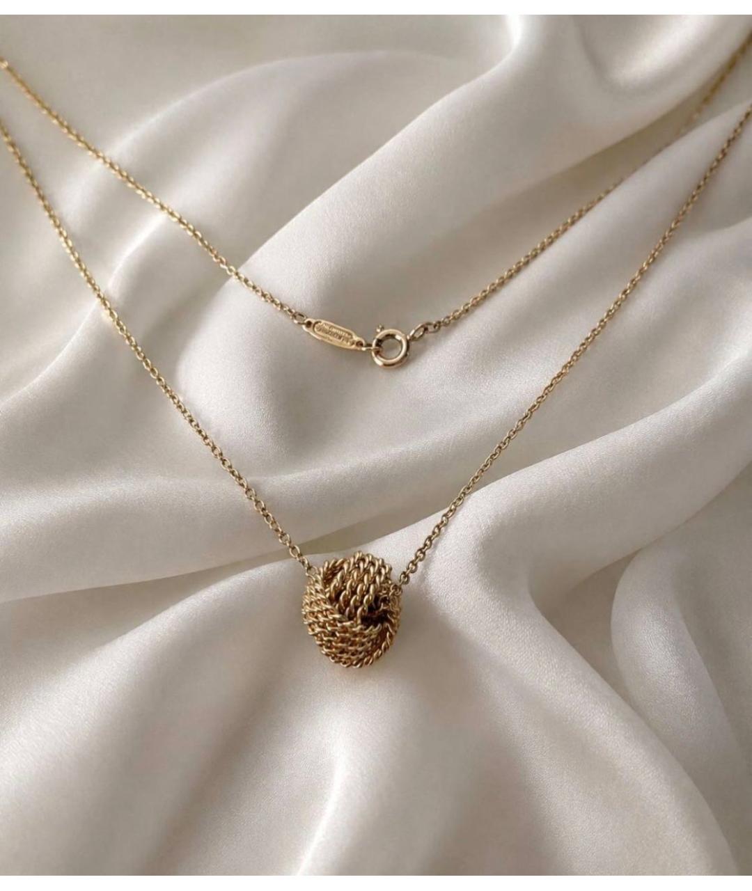TIFFANY&CO Золотое колье из желтого золота, фото 2