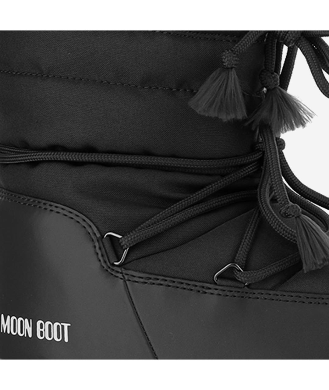 MOON BOOT Черные синтетические ботинки, фото 4