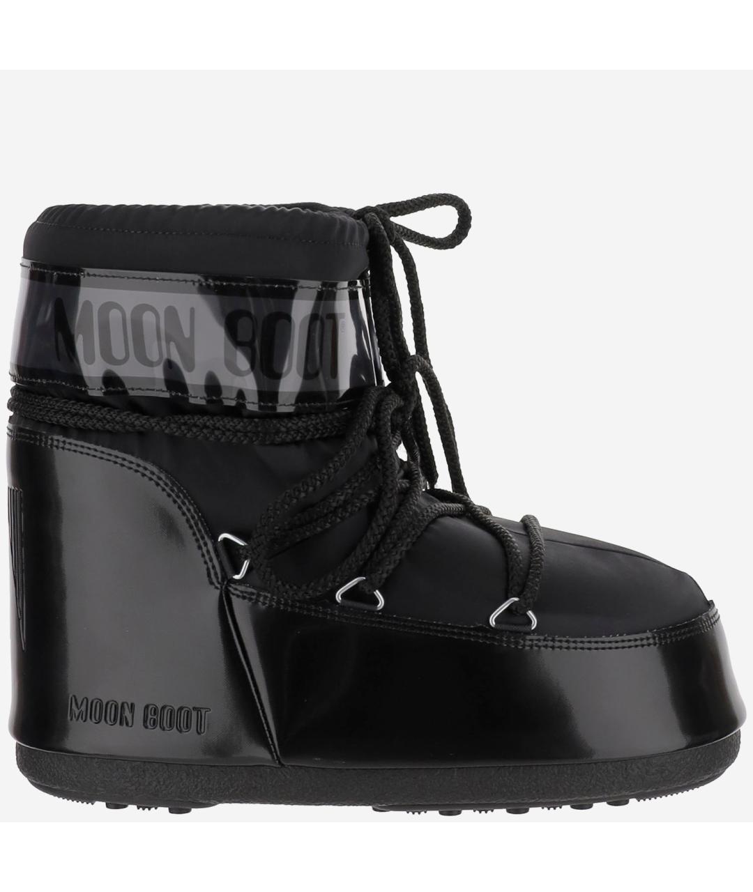 MOON BOOT Черные синтетические ботинки, фото 5