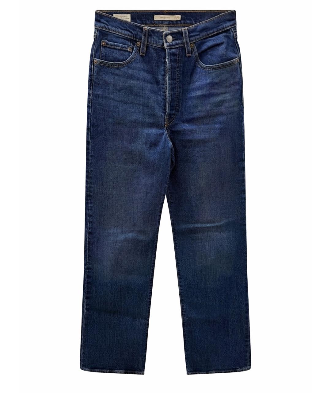 LEVI'S Синие хлопковые джинсы клеш, фото 1