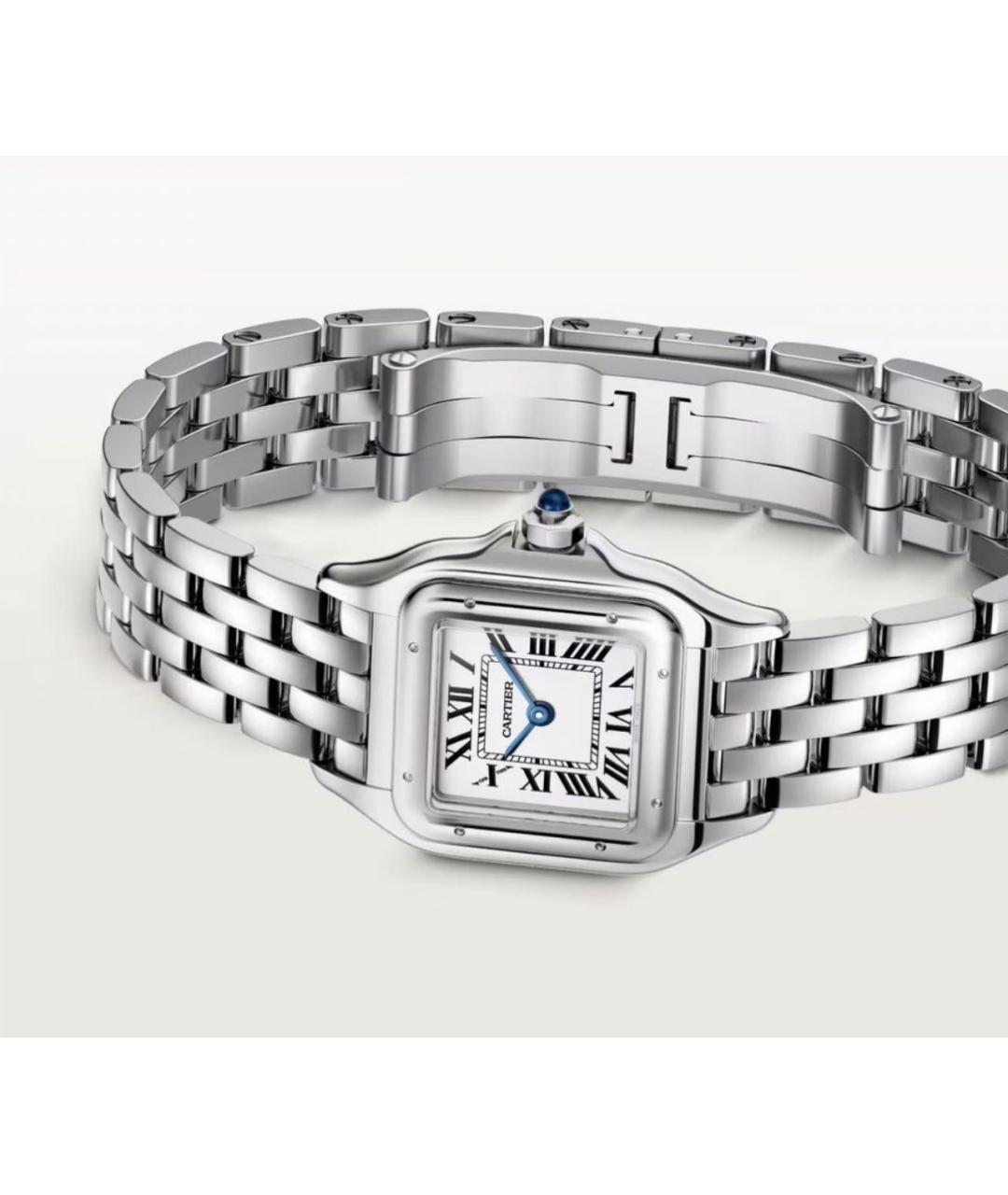 CARTIER Серебряные часы, фото 8