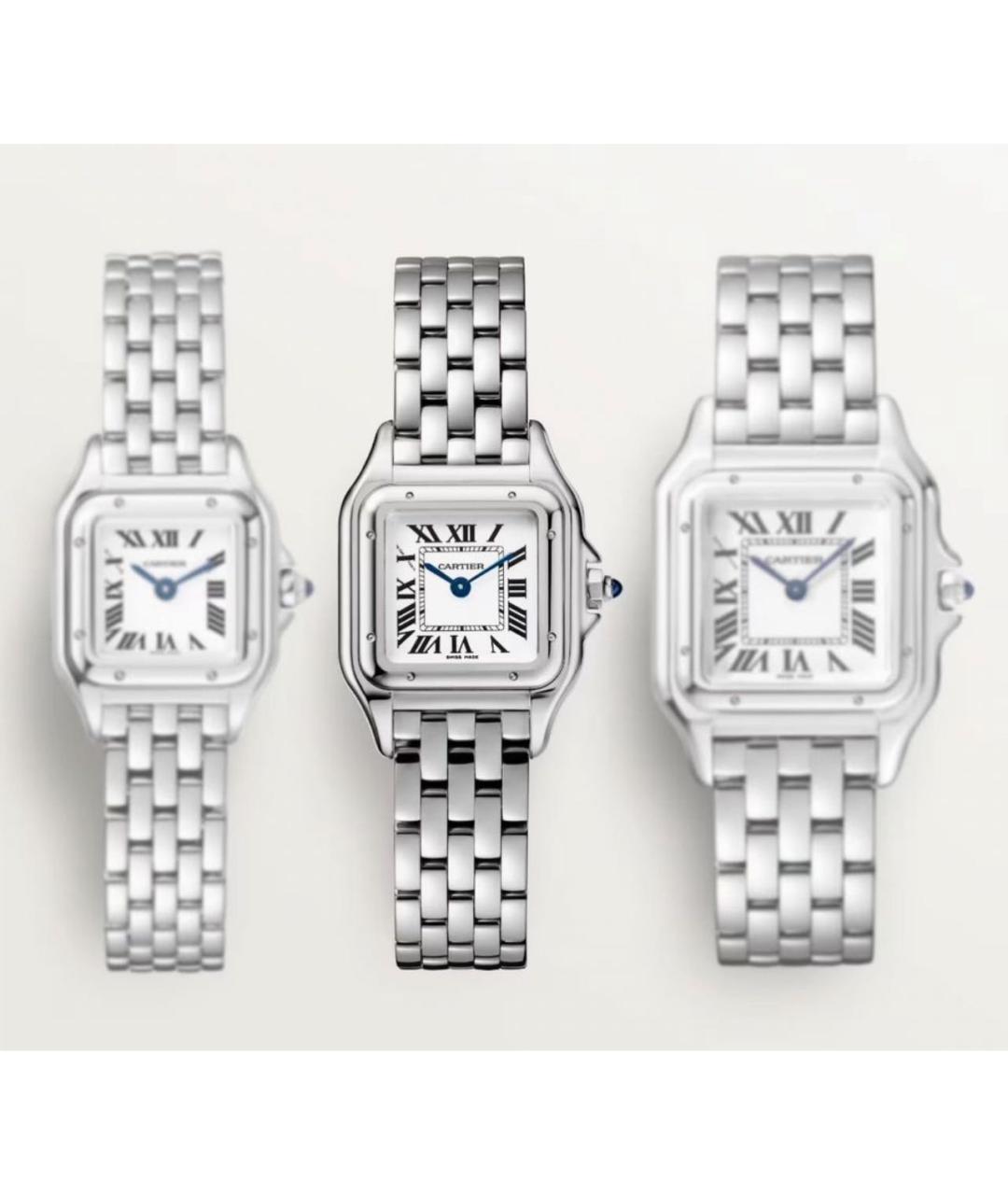 CARTIER Серебряные часы, фото 7