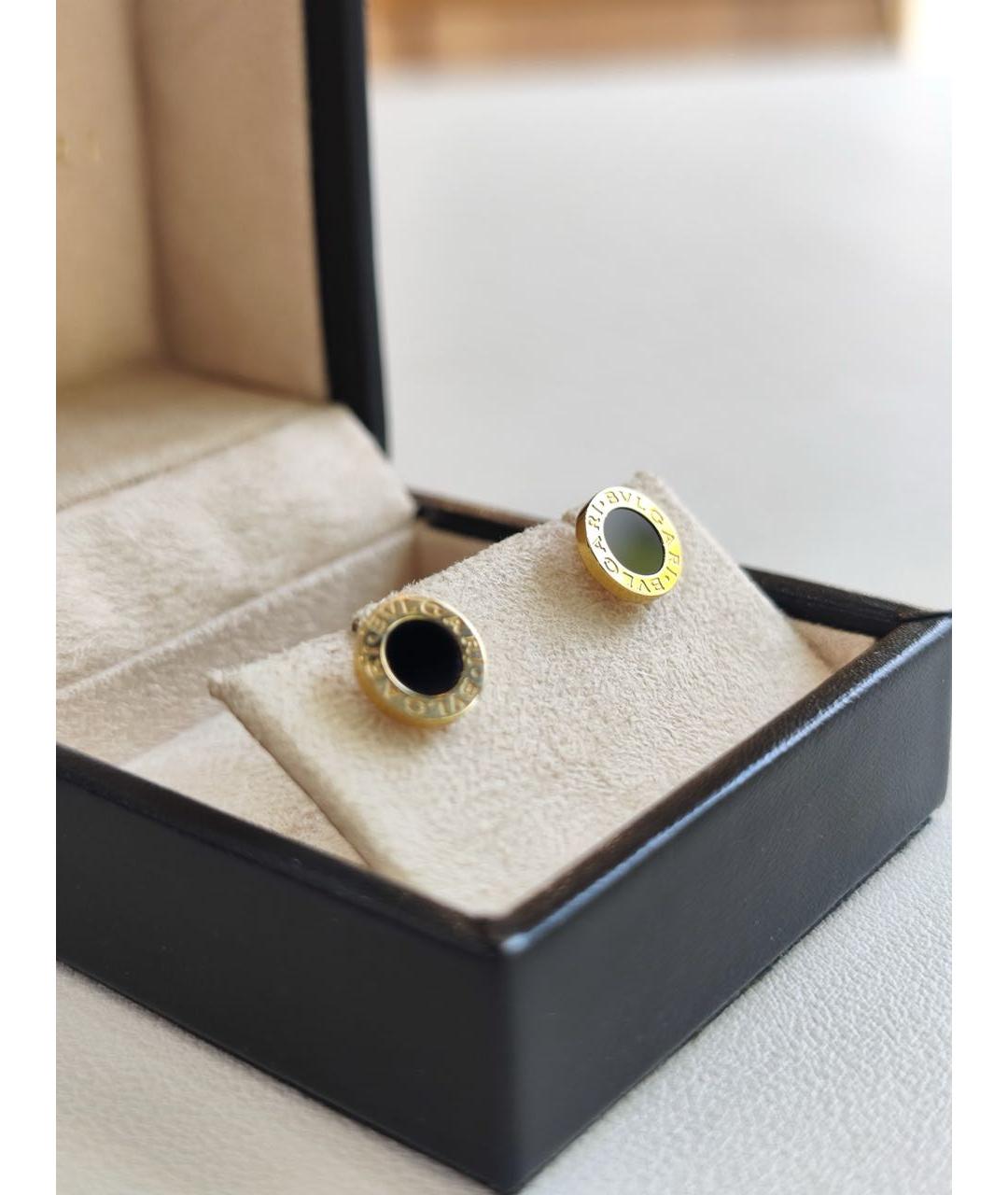 BVLGARI Золотые серьги из желтого золота, фото 3
