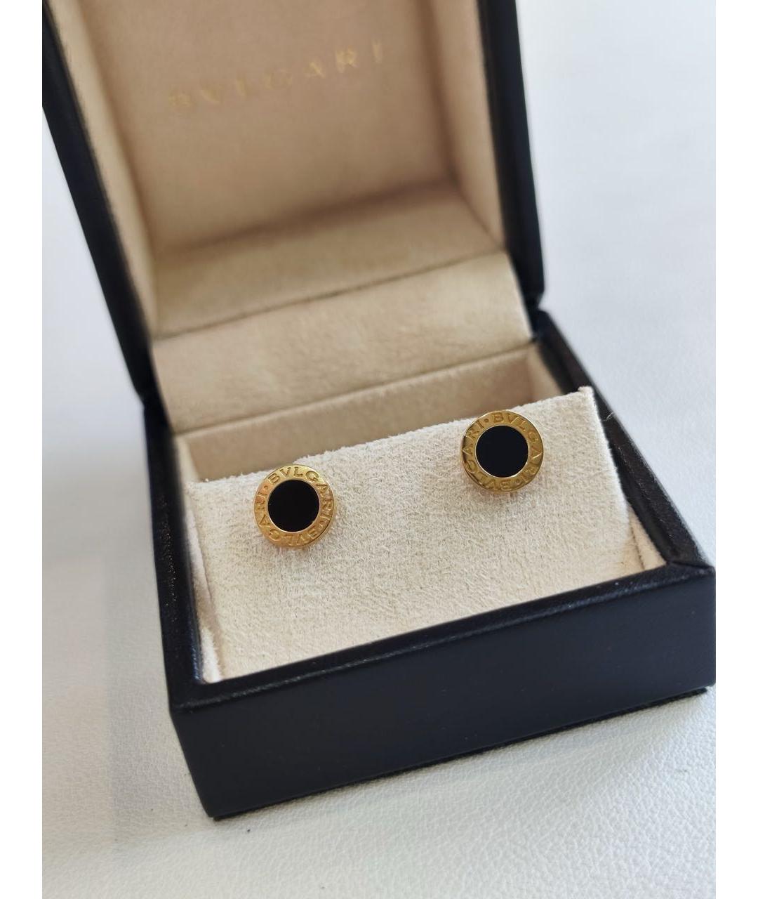 BVLGARI Золотые серьги из желтого золота, фото 2