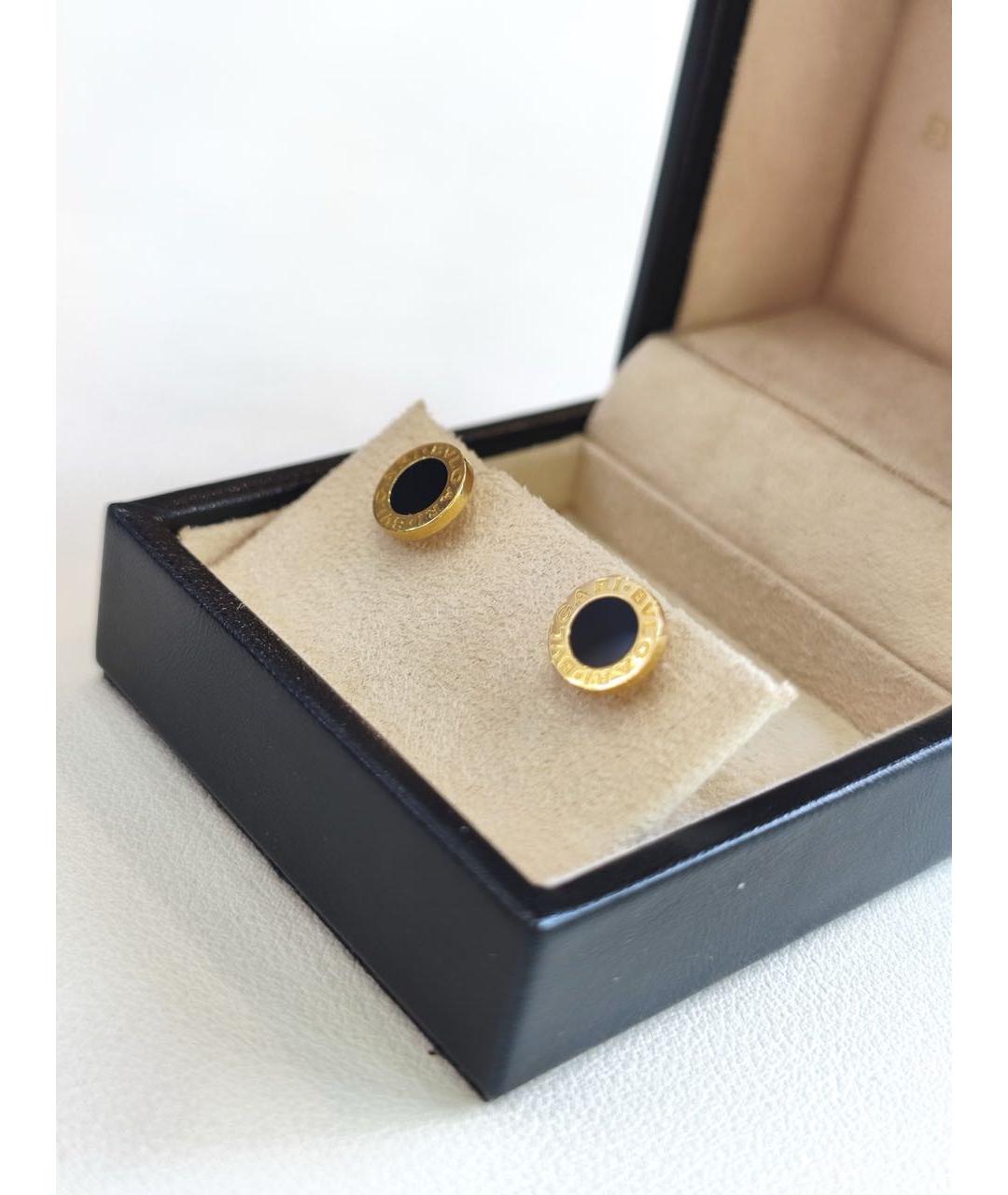 BVLGARI Золотые серьги из желтого золота, фото 4