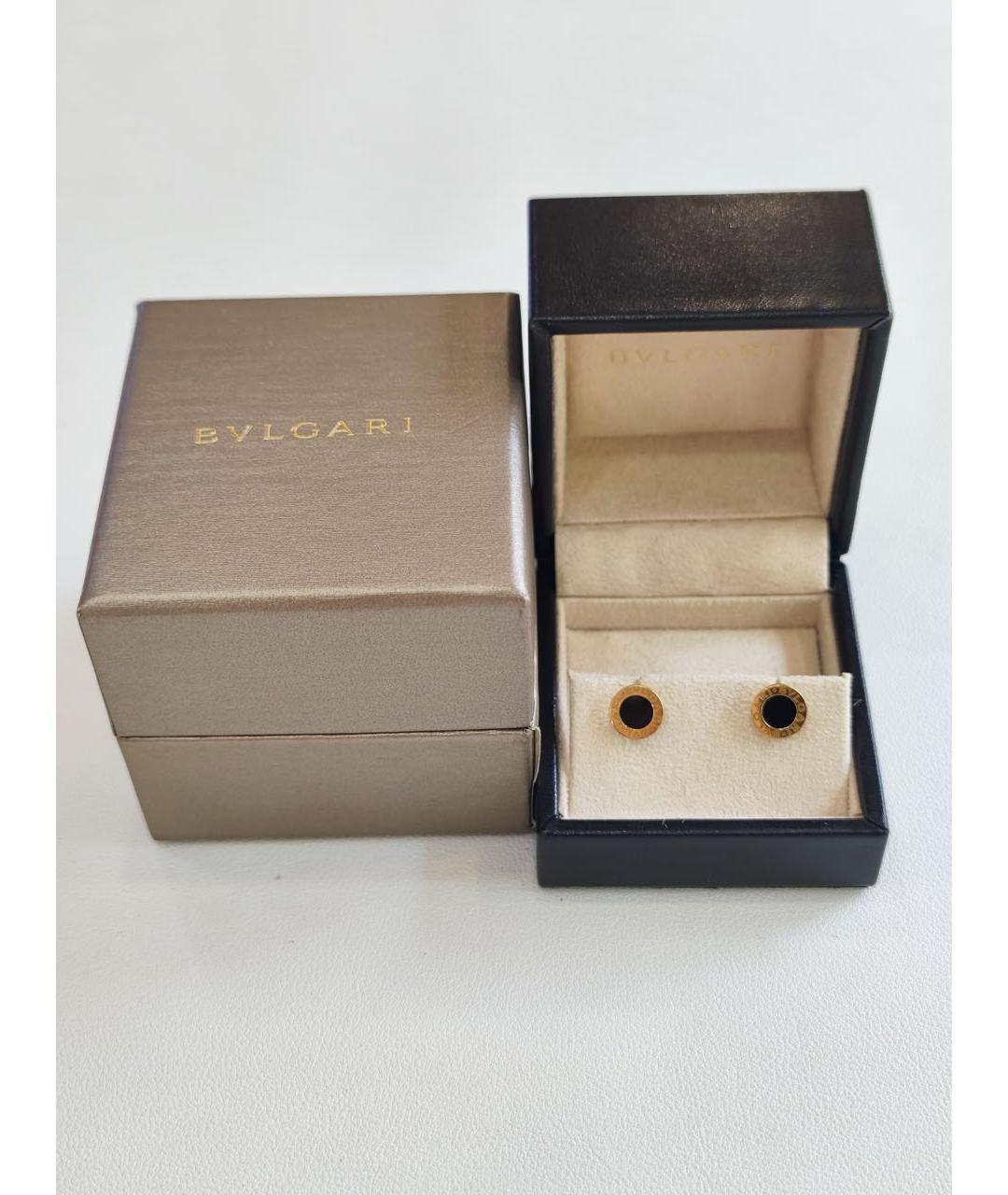 BVLGARI Золотые серьги из желтого золота, фото 6