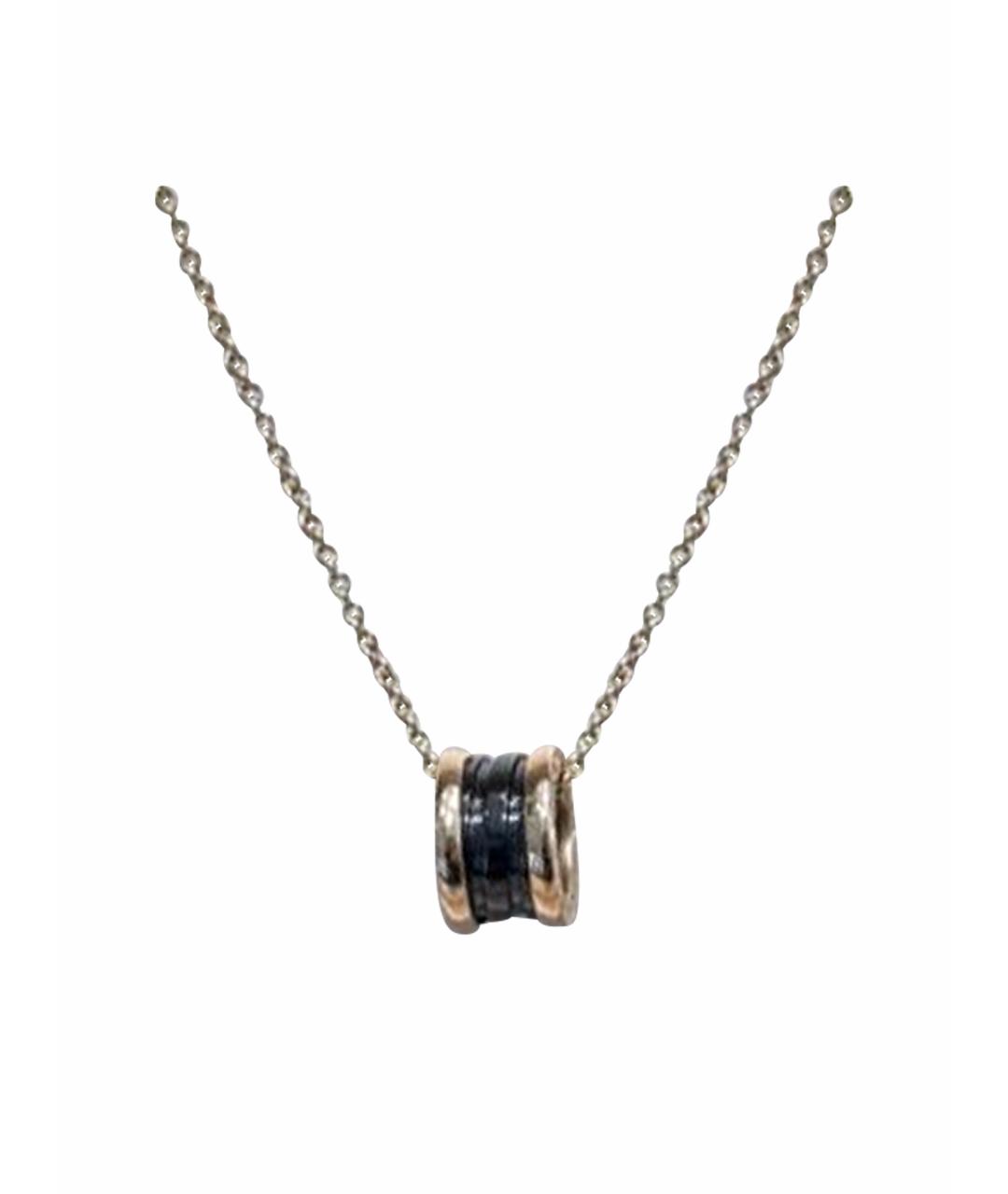 BVLGARI Золотая подвеска из розового золота, фото 1