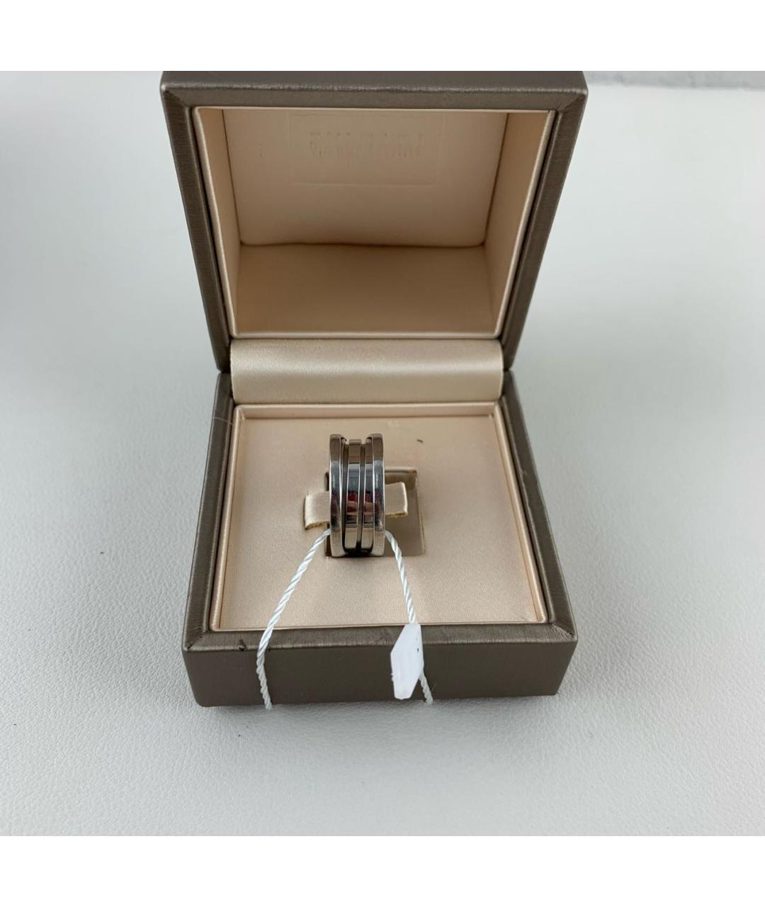 BVLGARI Серебряное кольцо из белого золота, фото 2
