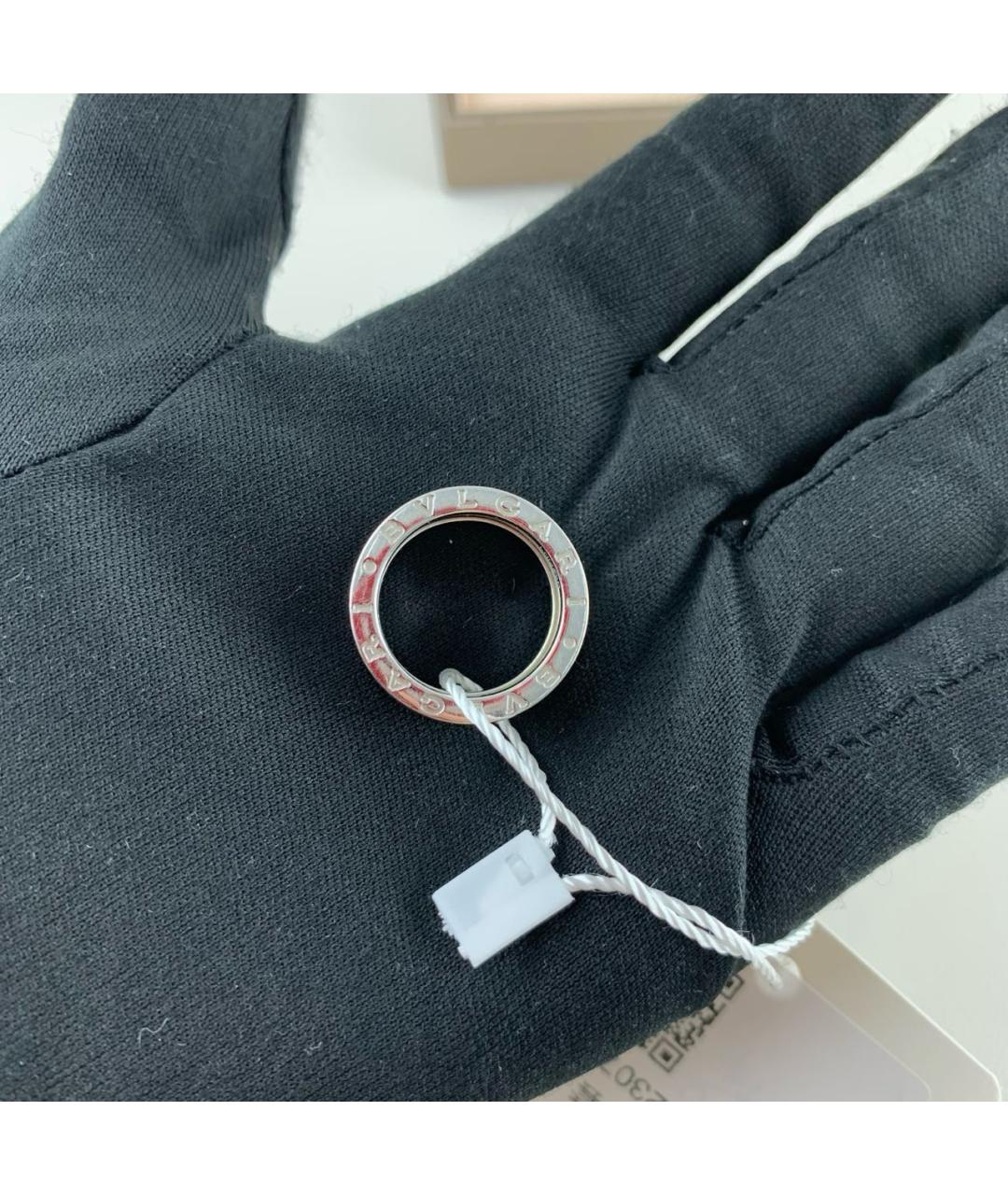 BVLGARI Серебряное кольцо из белого золота, фото 3