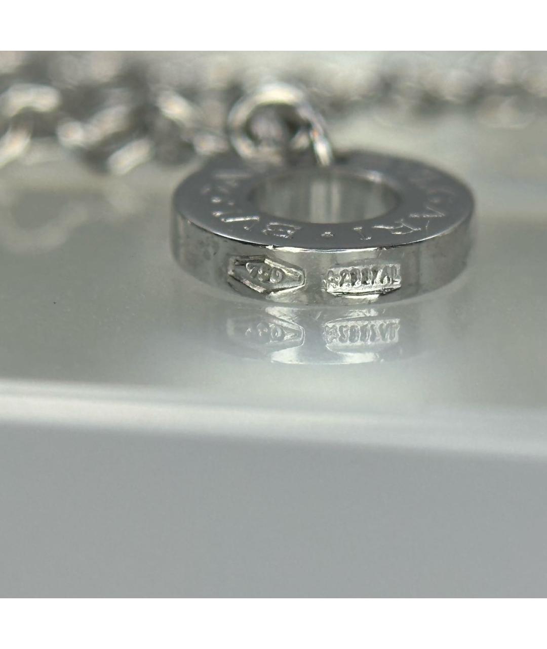 BVLGARI Серебряный браслет из белого золота, фото 4