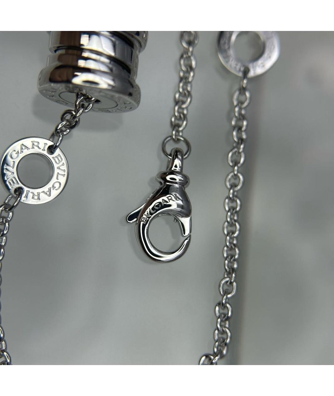BVLGARI Серебряный браслет из белого золота, фото 3