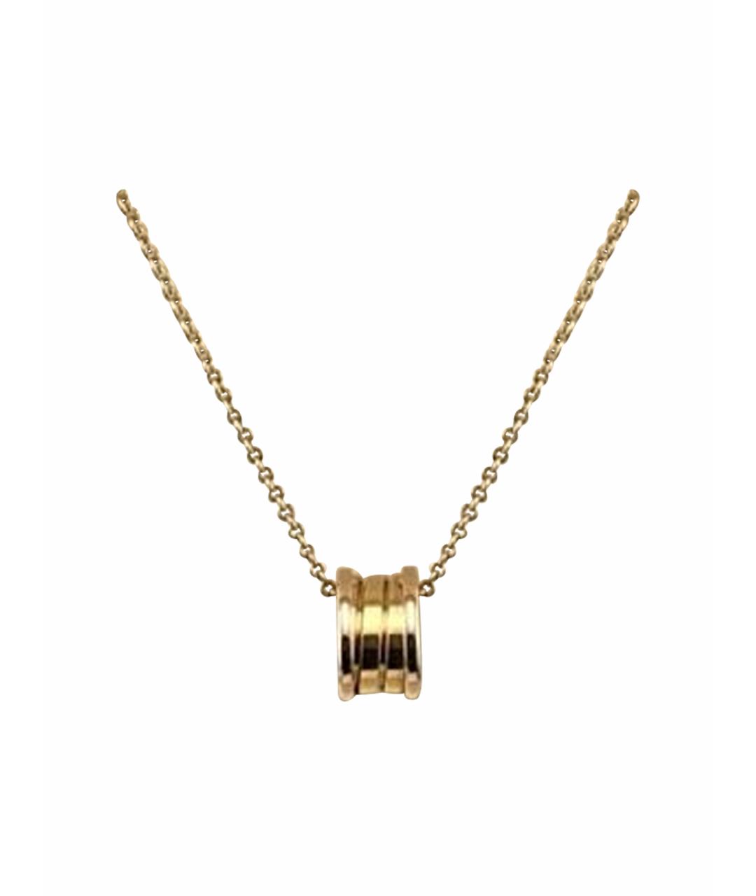 BVLGARI Золотая подвеска из розового золота, фото 1