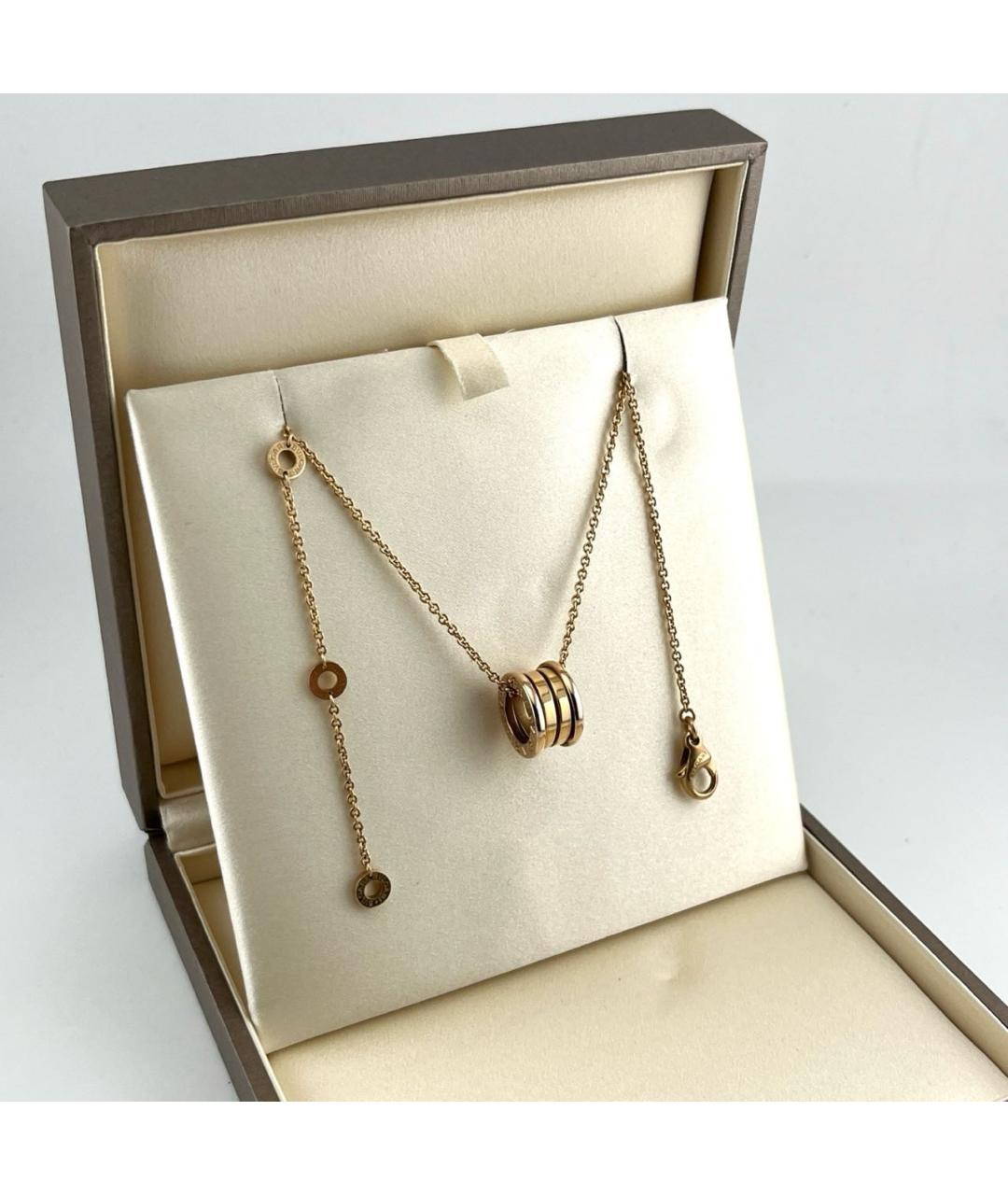 BVLGARI Золотая подвеска из розового золота, фото 3