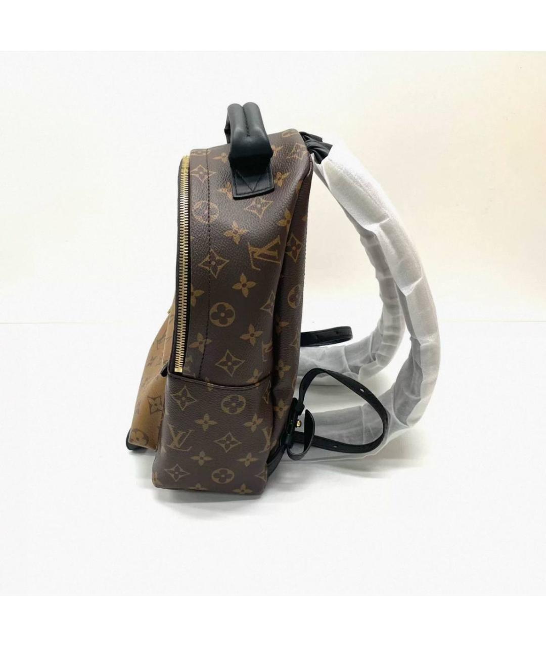 LOUIS VUITTON Коричневый рюкзак из канвы, фото 2