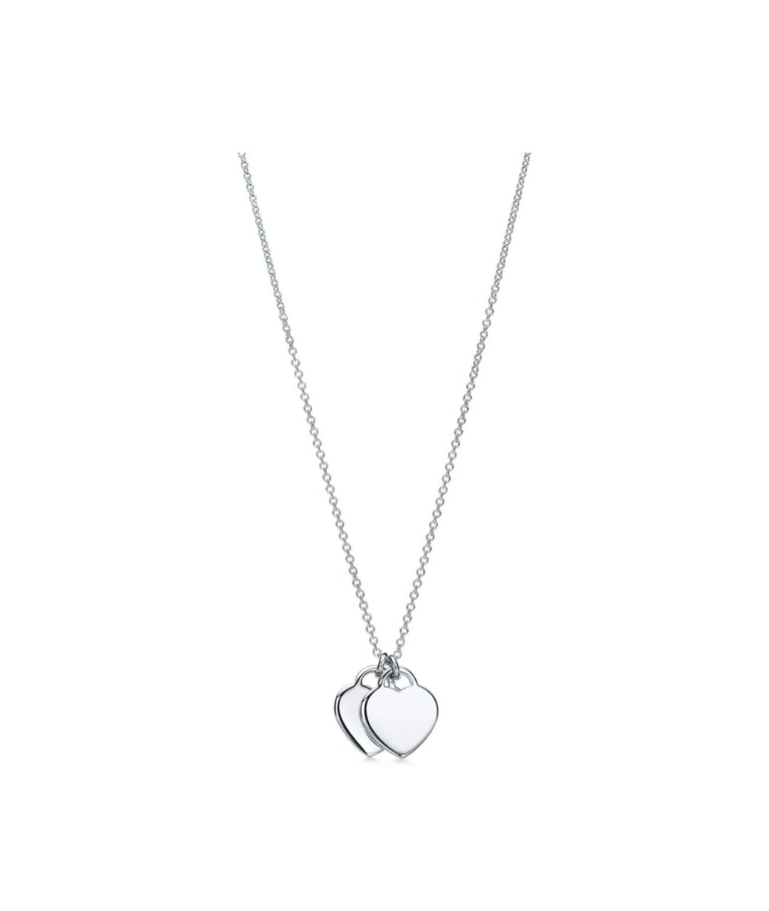 TIFFANY&CO Голубая серебряная подвеска, фото 2