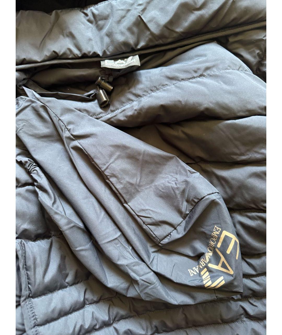 EMPORIO ARMANI Темно-синяя куртка, фото 3