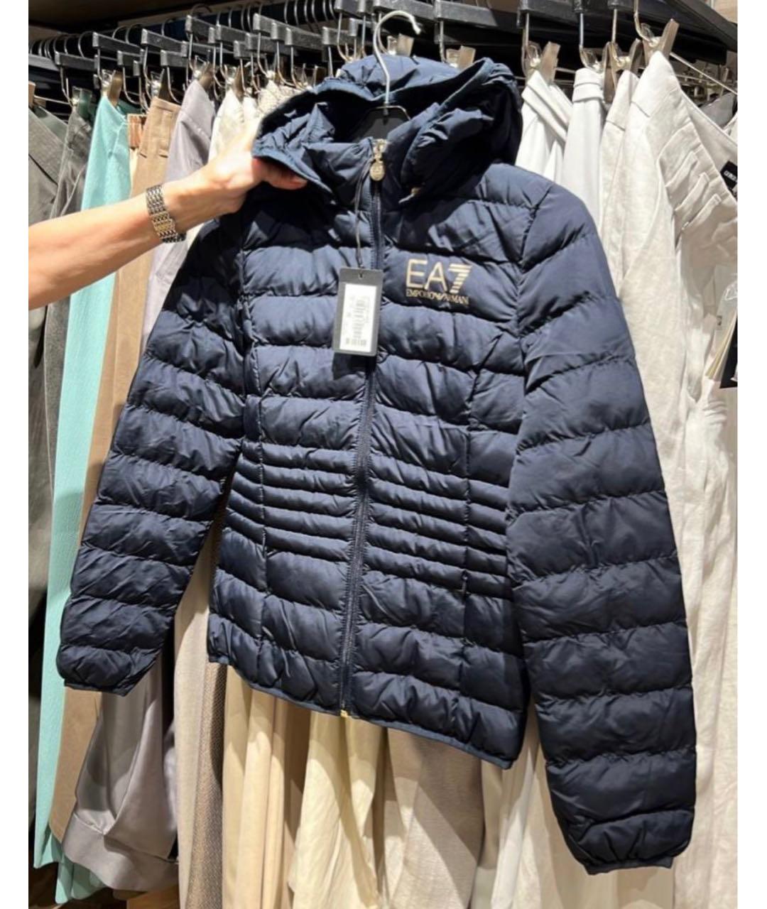 EMPORIO ARMANI Темно-синяя куртка, фото 2