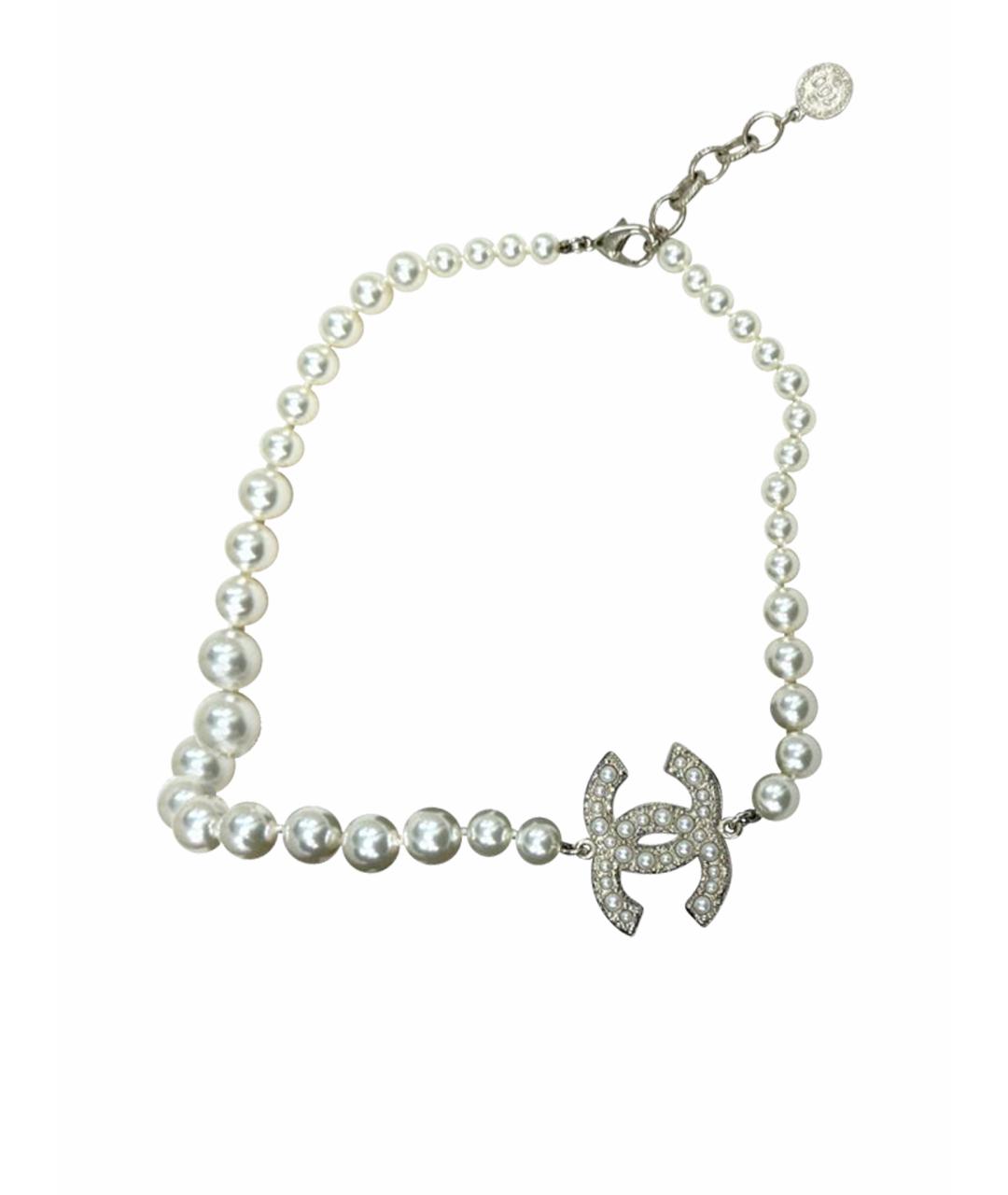 CHANEL Бежевое колье, фото 1