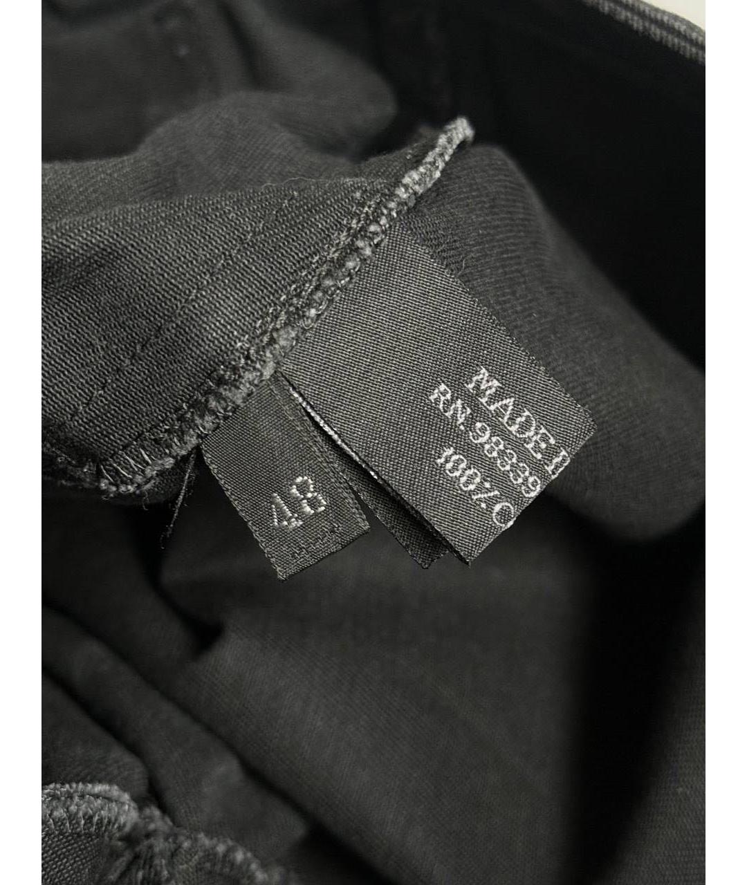 PRADA Черные брюки широкие, фото 5