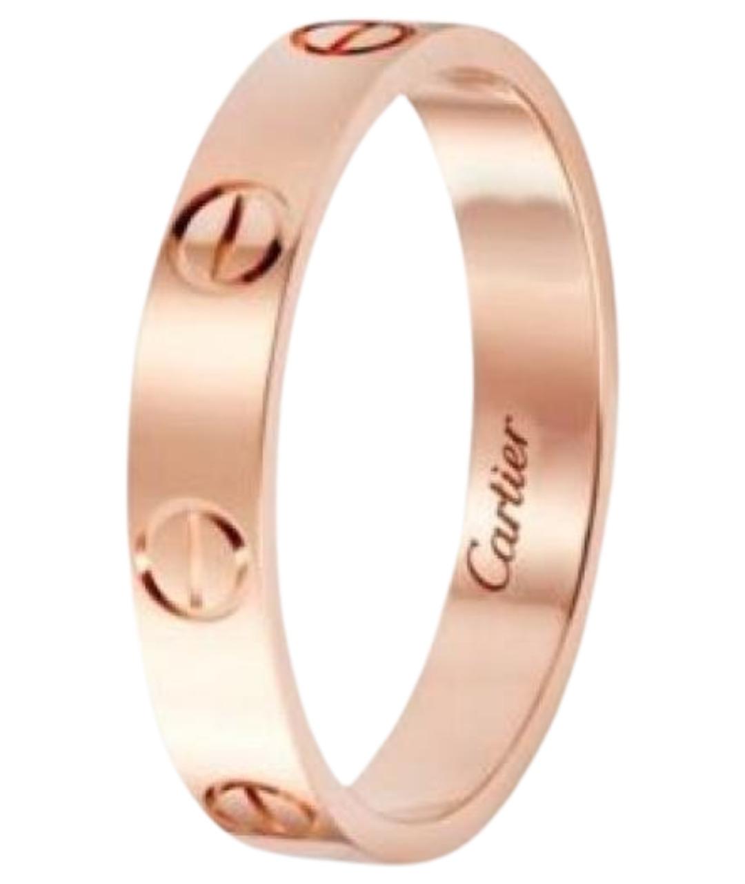 CARTIER Золотое кольцо из розового золота, фото 1