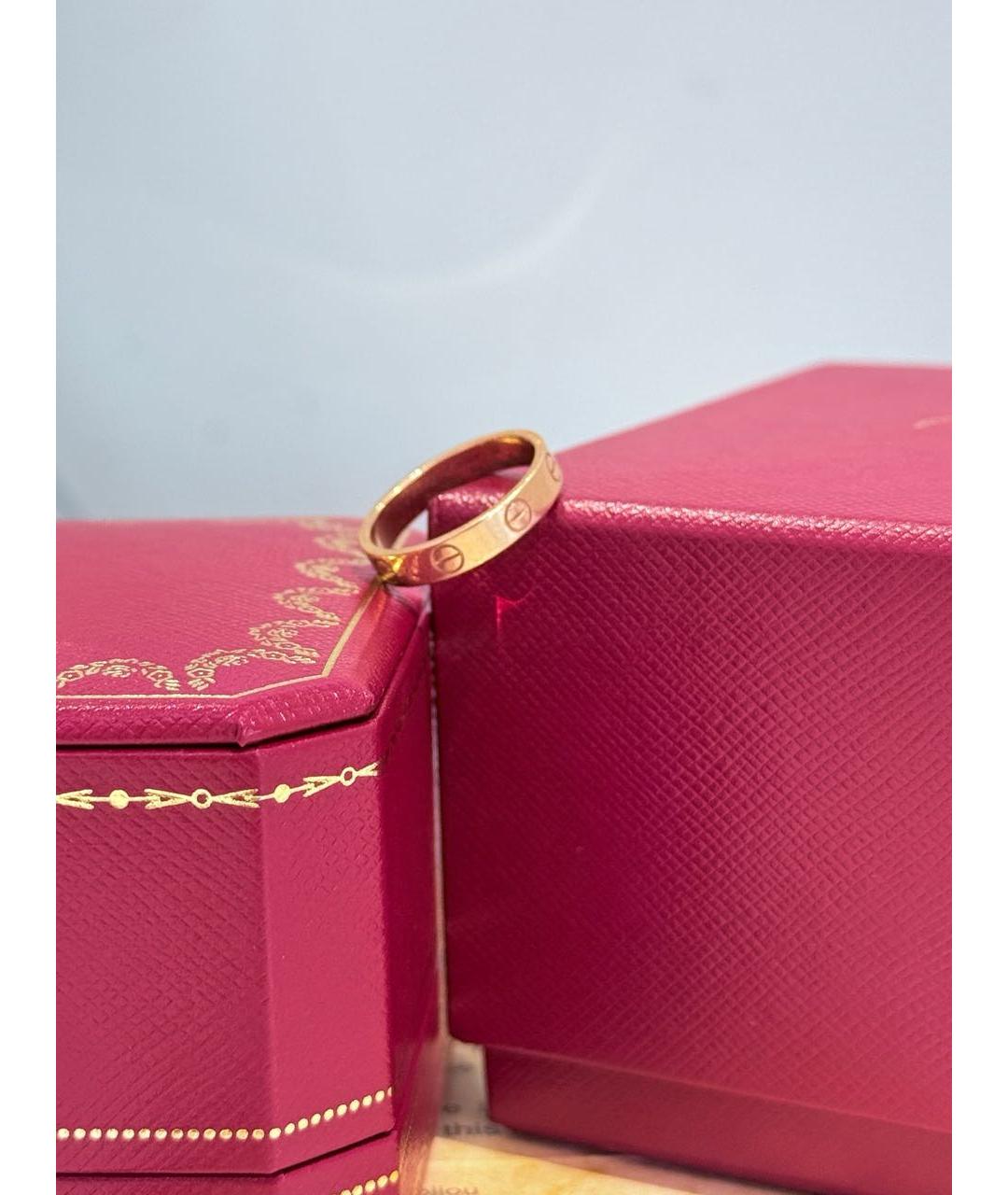 CARTIER Золотое кольцо из розового золота, фото 3