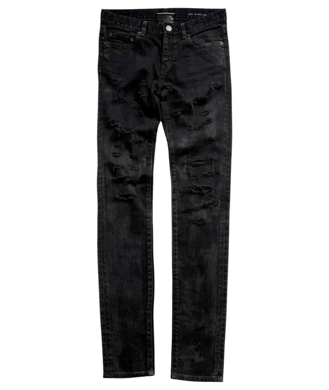 SAINT LAURENT Черные джинсы скинни, фото 1