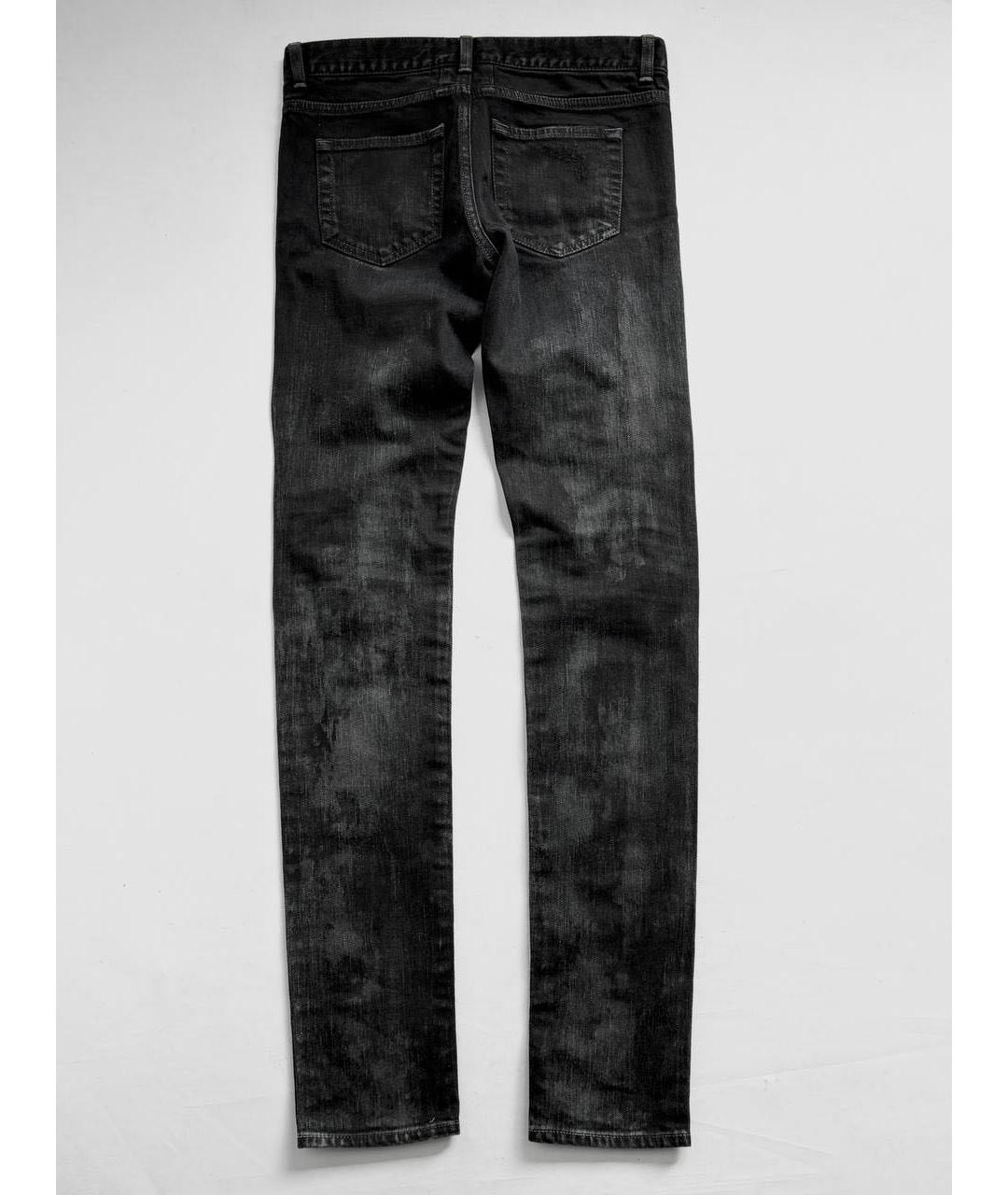 SAINT LAURENT Черные джинсы скинни, фото 6