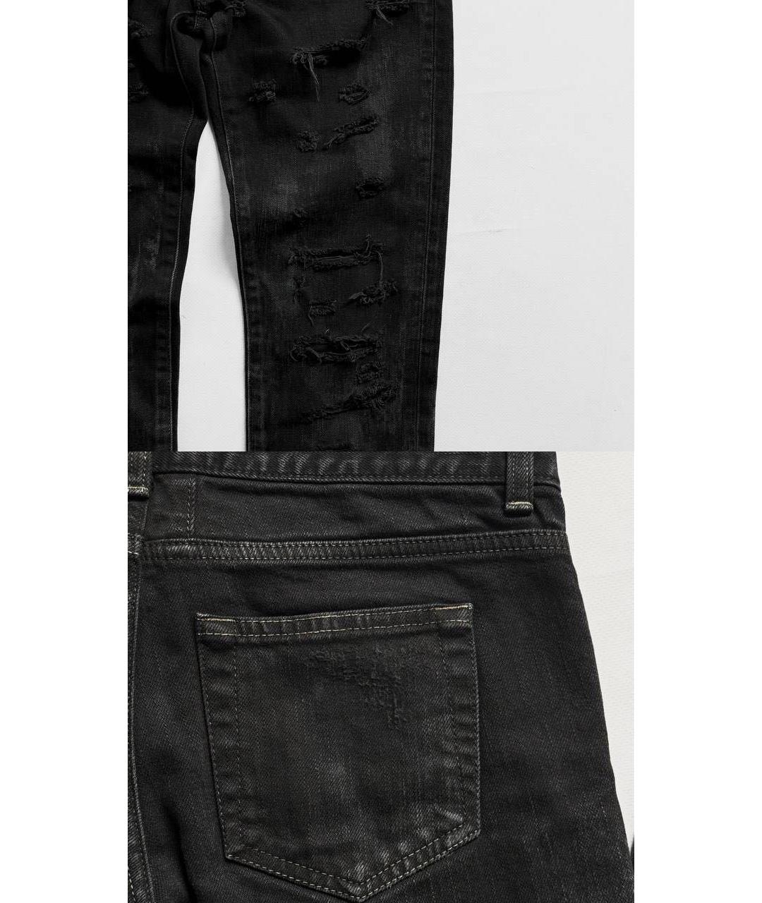 SAINT LAURENT Черные джинсы скинни, фото 7