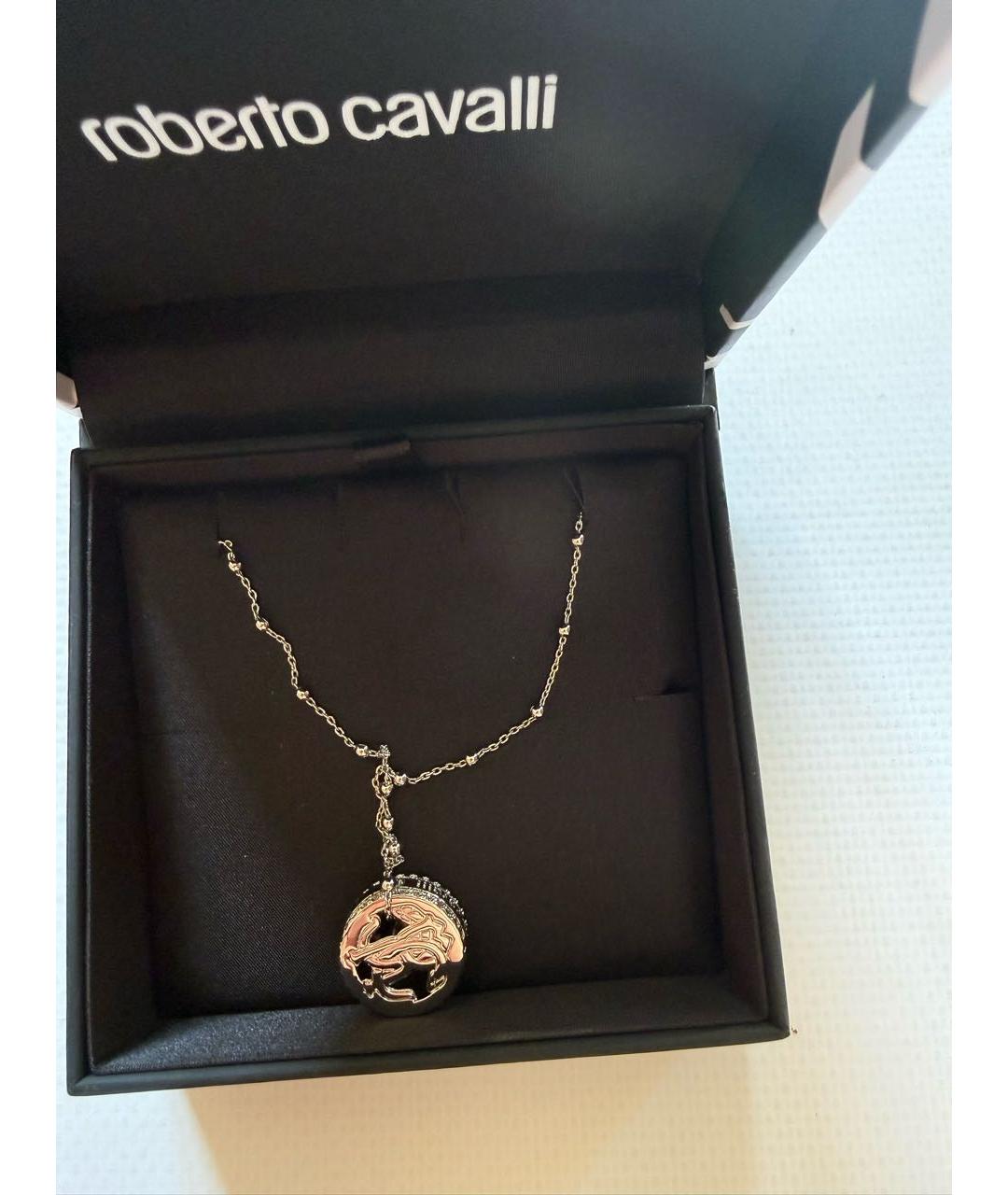 ROBERTO CAVALLI Серебряное колье, фото 3