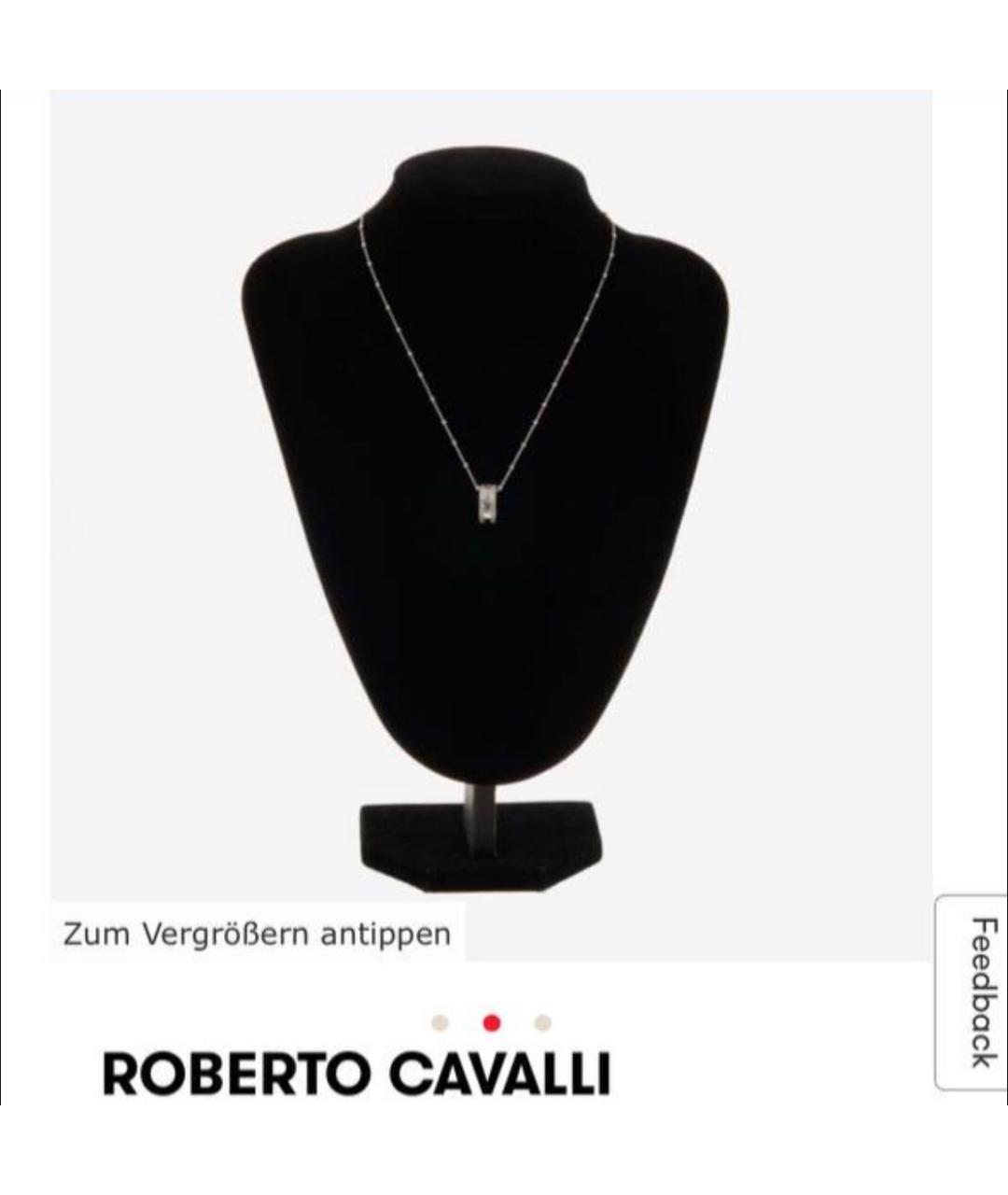 ROBERTO CAVALLI Серебряное колье, фото 2
