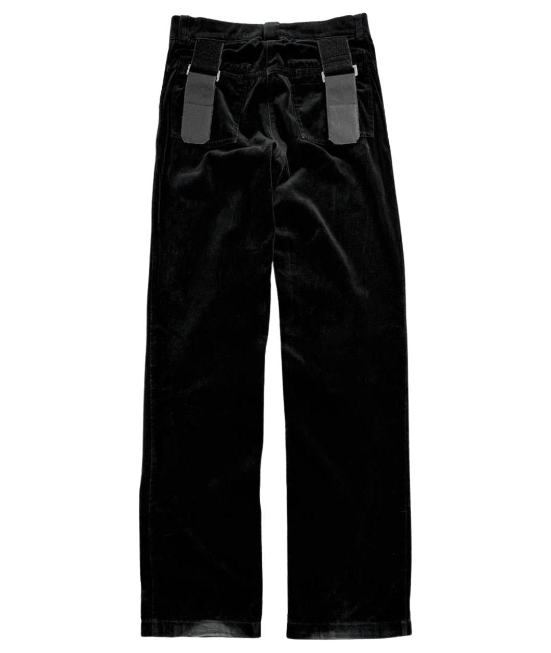 DOLCE&GABBANA Черные прямые брюки, фото 2
