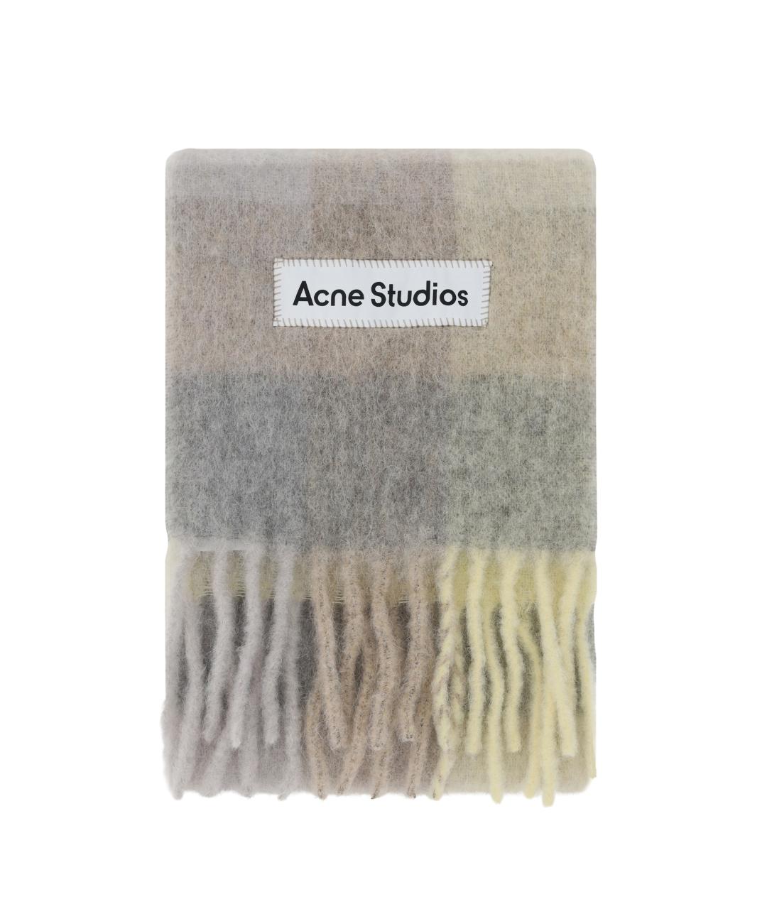 ACNE STUDIOS Мульти шерстяной шарф, фото 1