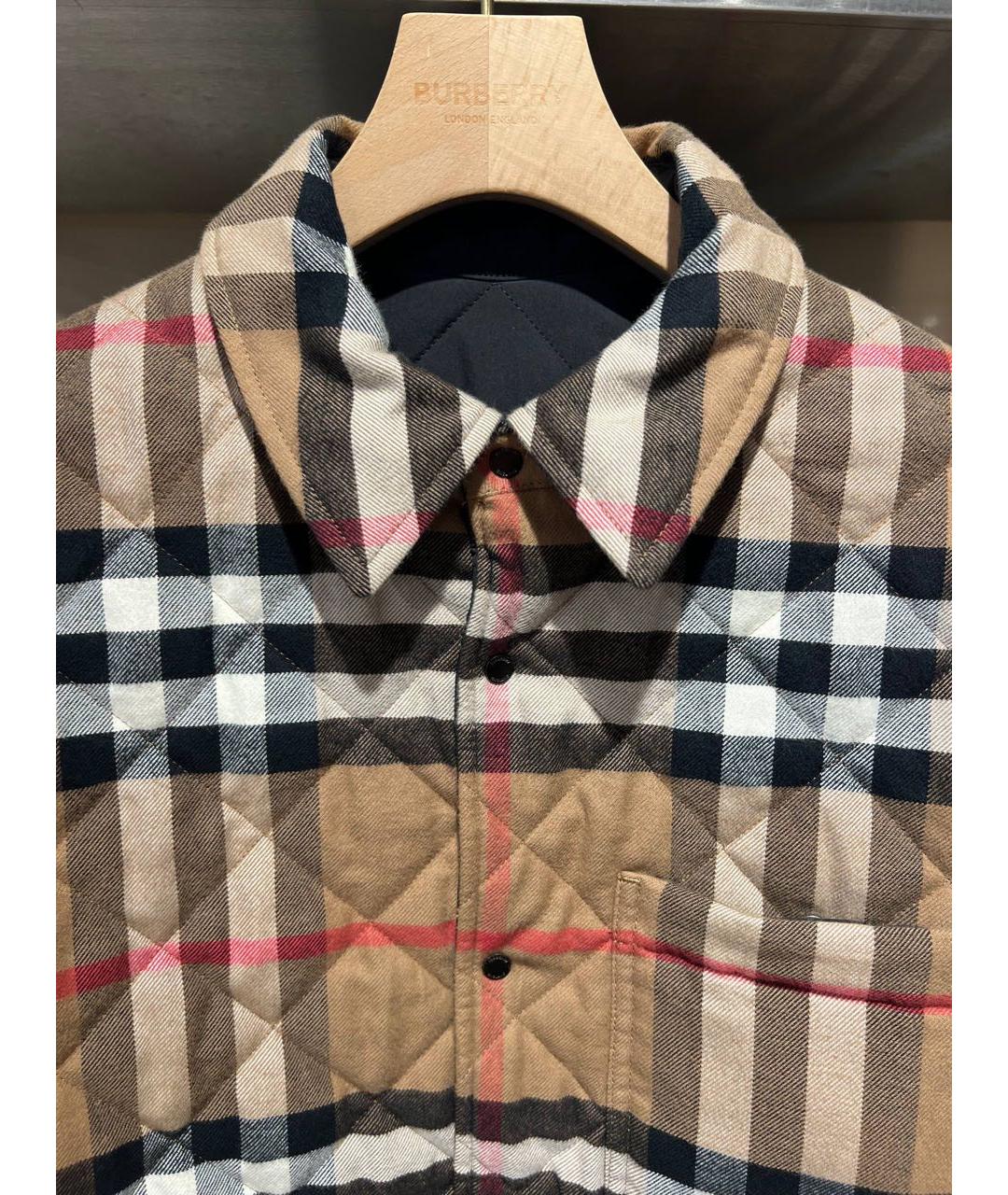 BURBERRY Черная хлопковая куртка, фото 3