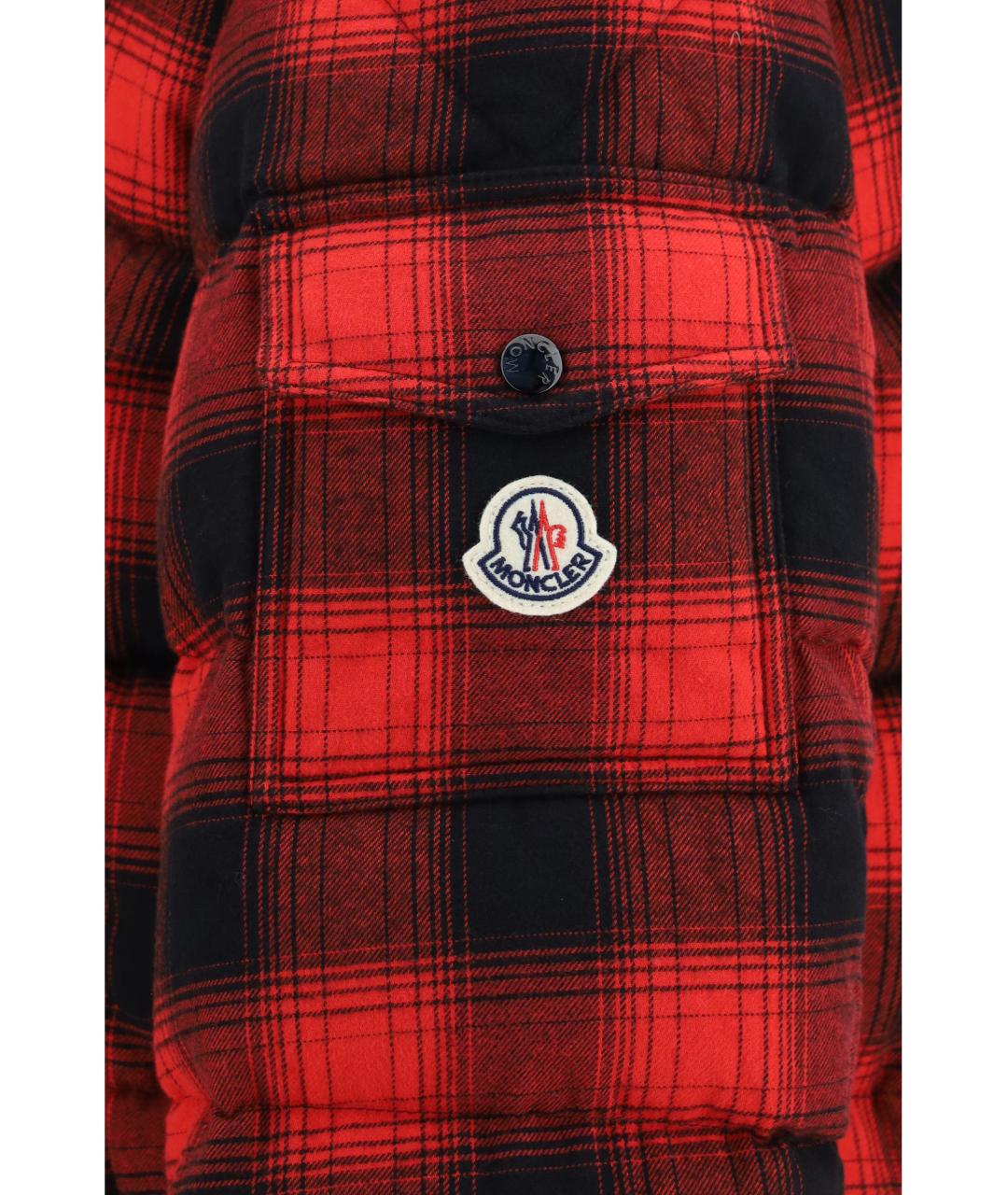 MONCLER Мульти хлопковый пуховик, фото 3