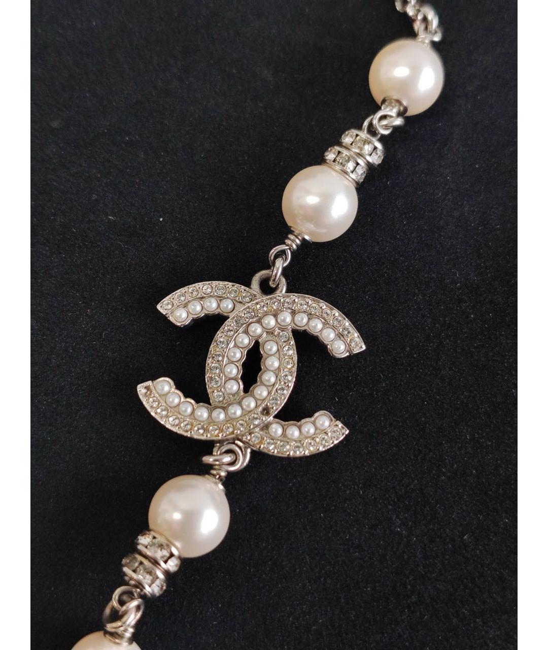 CHANEL Серебряное колье, фото 4