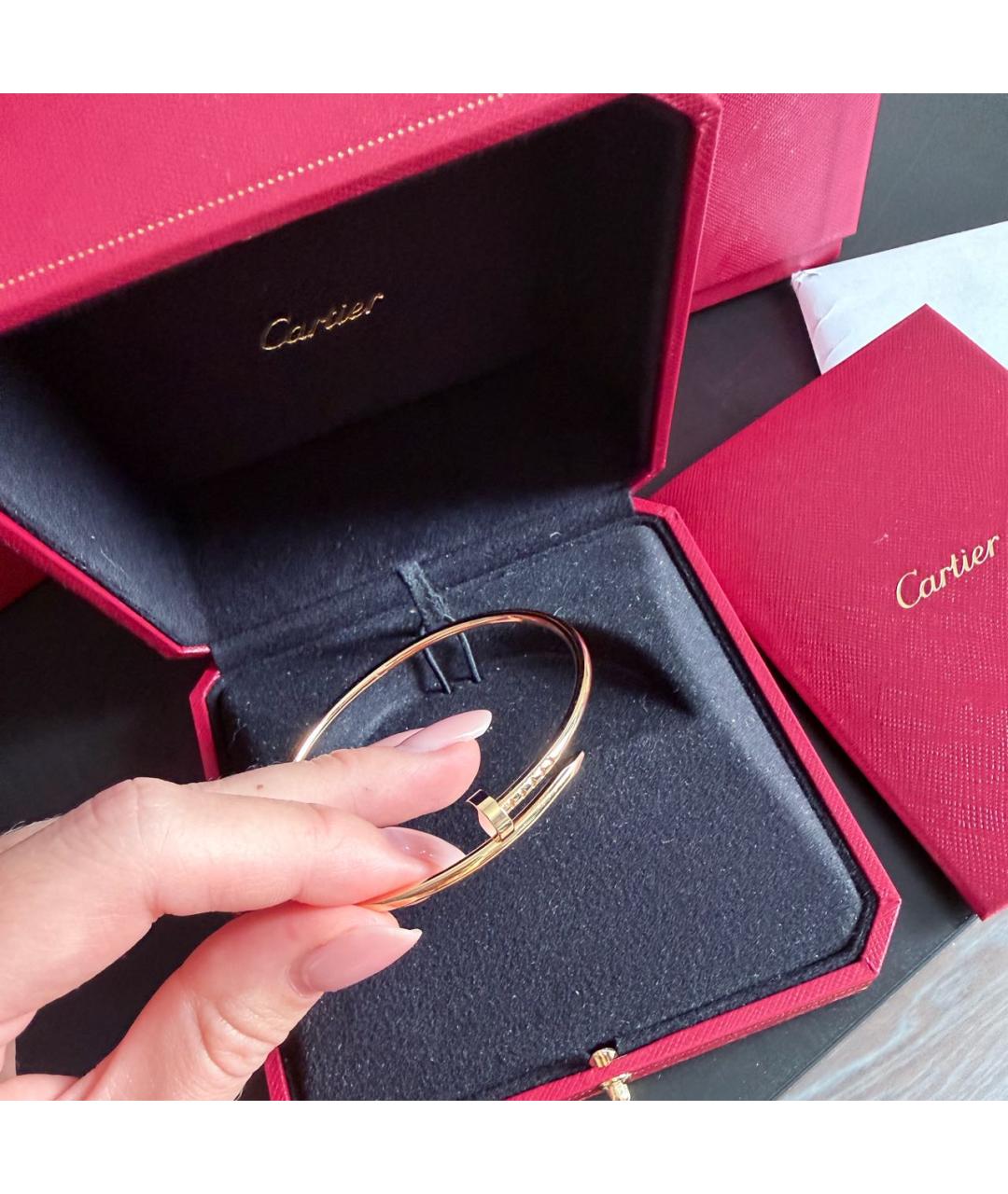 CARTIER Золотой браслет из розового золота, фото 4