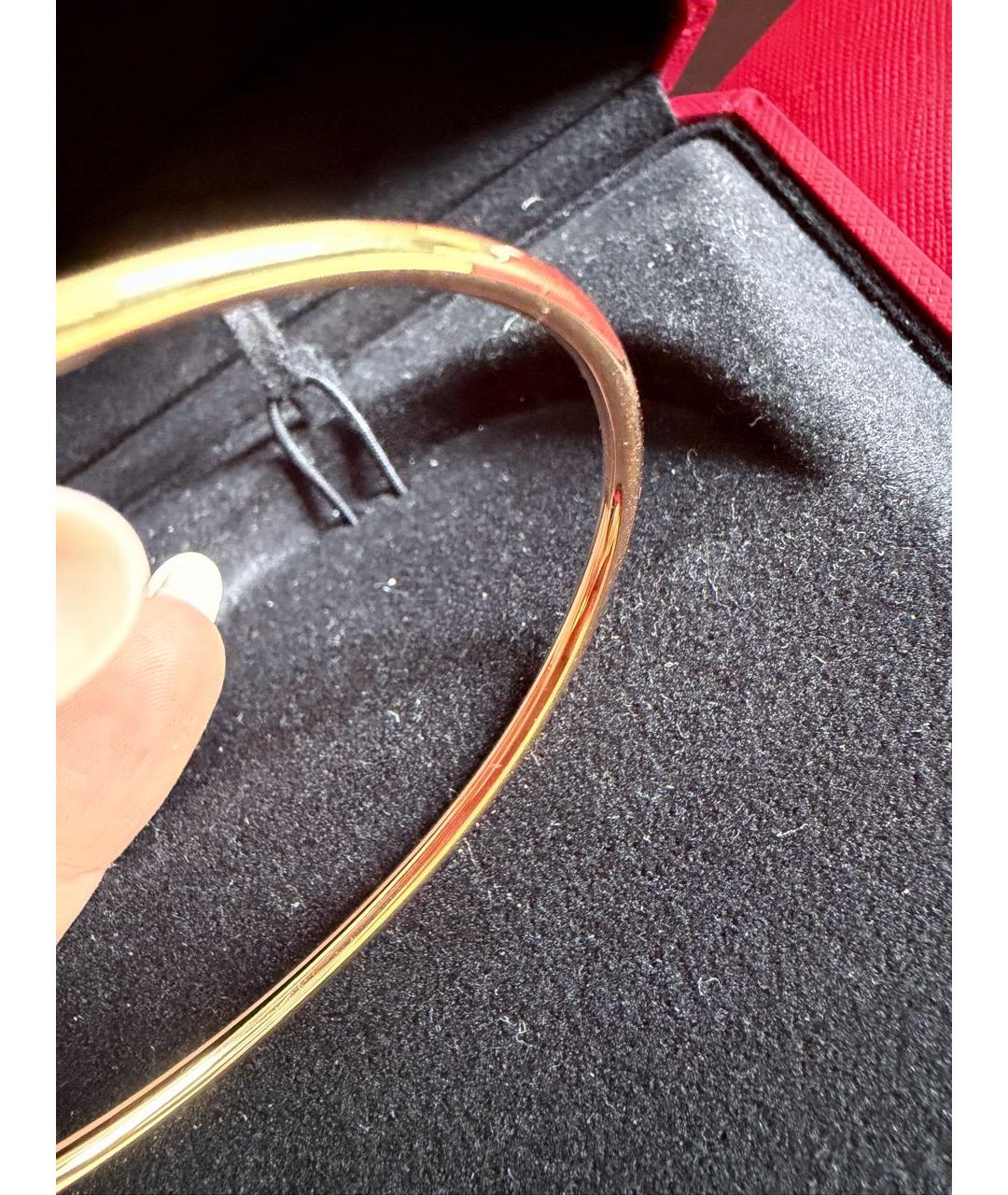 CARTIER Золотой браслет из розового золота, фото 7