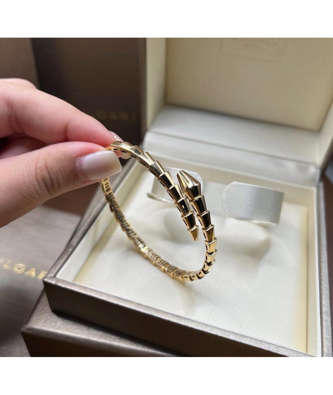 BVLGARI Золотой браслет из желтого золота, фото 2
