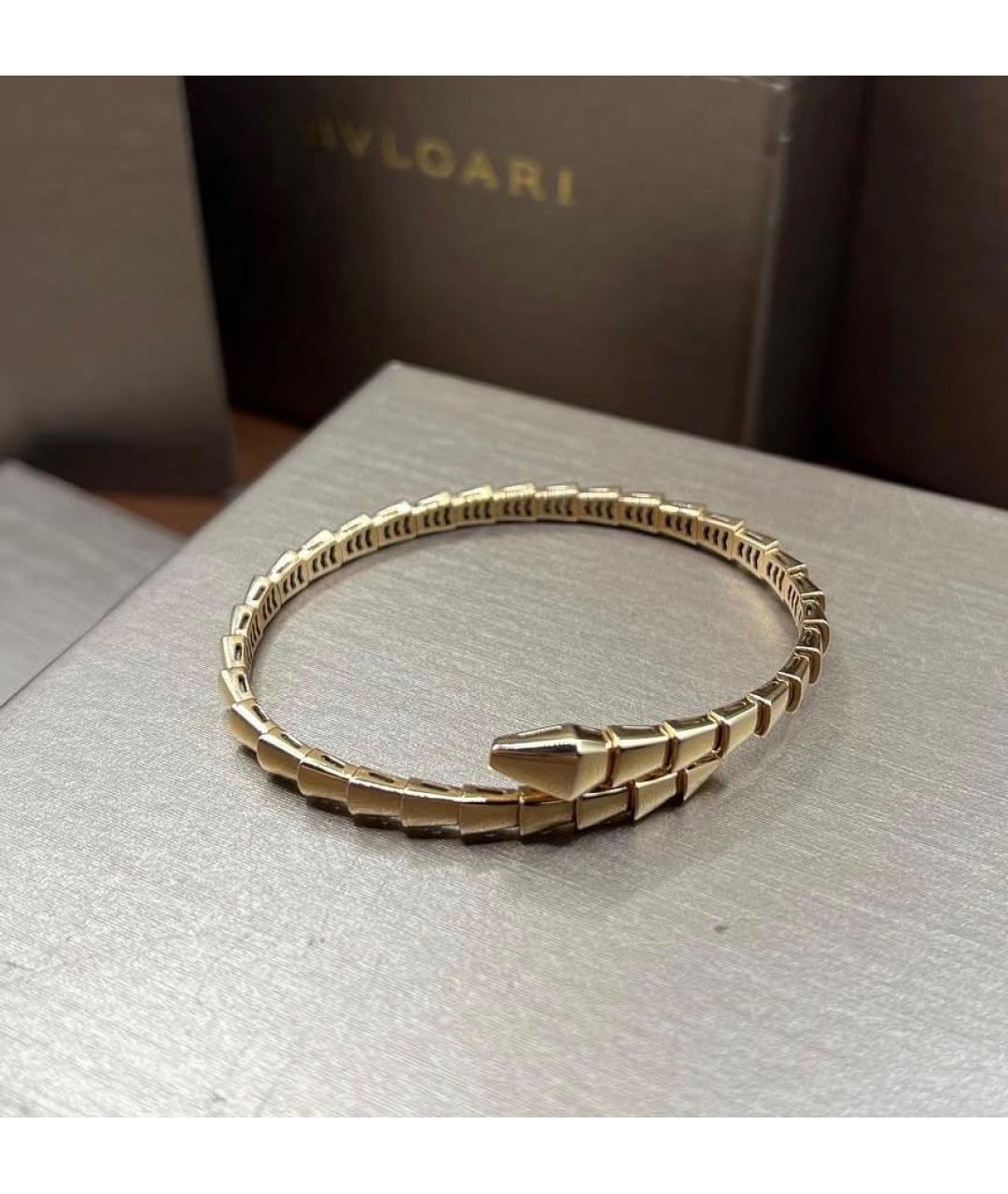 BVLGARI Золотой браслет из желтого золота, фото 3