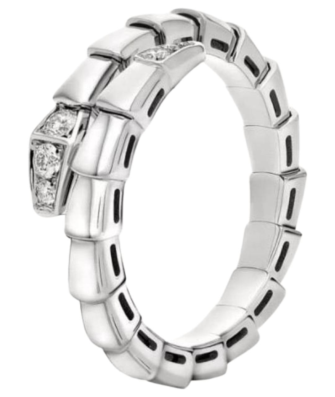 BVLGARI Белое кольцо из белого золота, фото 1