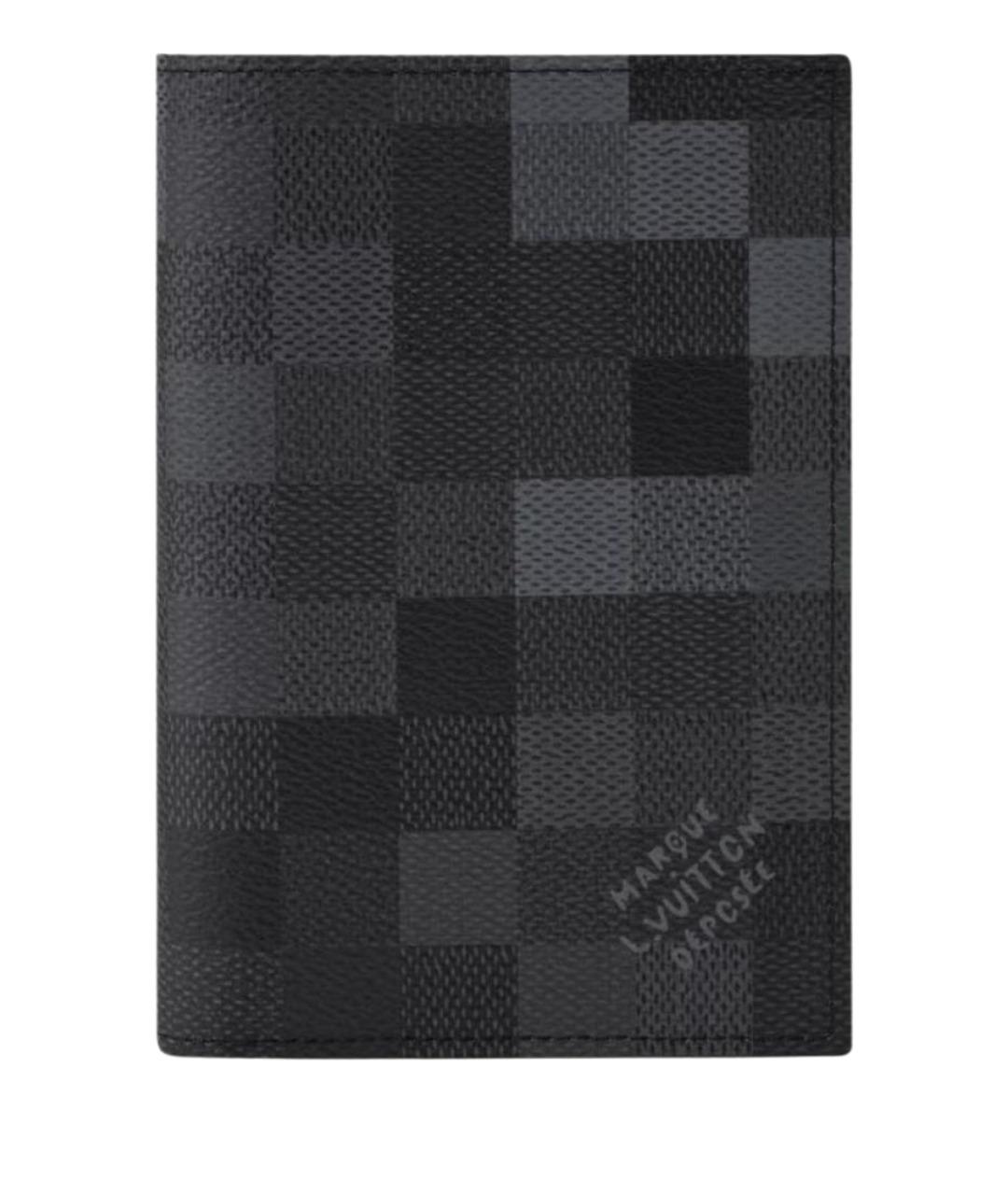 LOUIS VUITTON Черный кардхолдер, фото 1