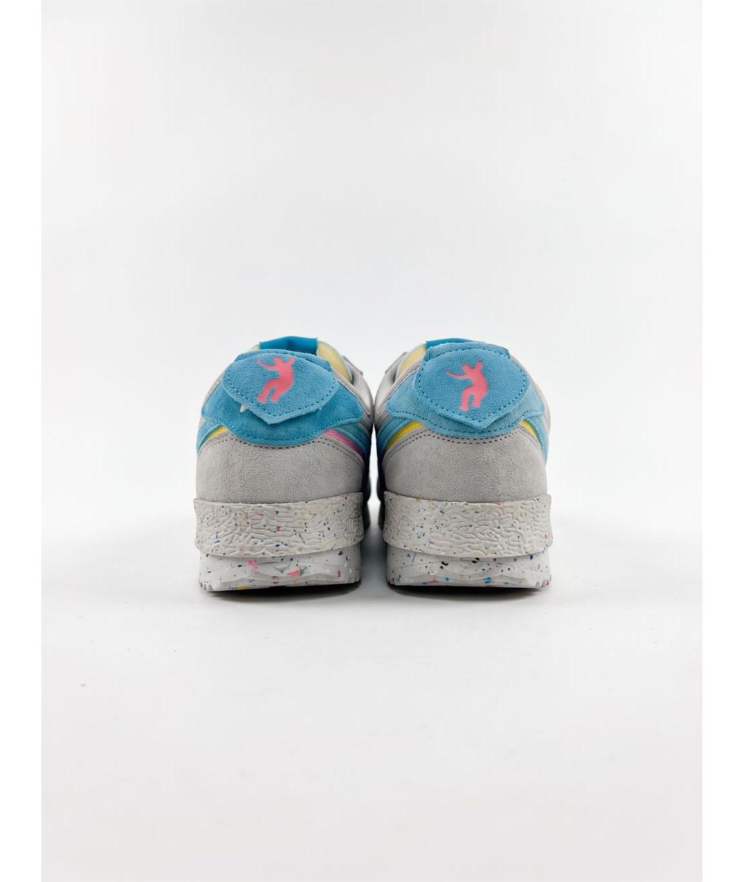 NIKE Мульти замшевые низкие кроссовки / кеды, фото 4