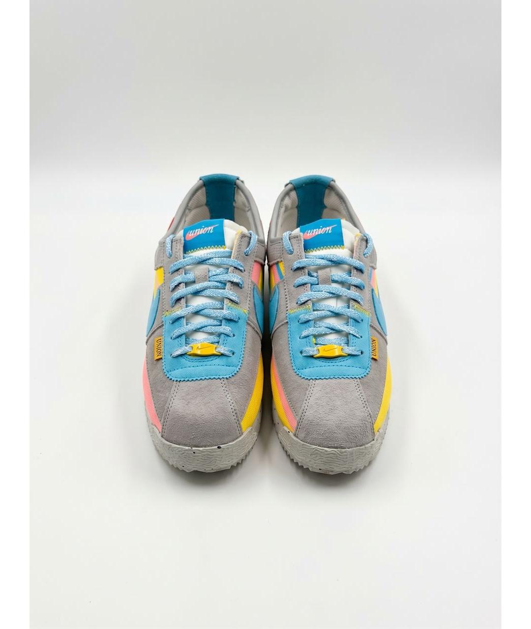 NIKE Мульти замшевые низкие кроссовки / кеды, фото 2
