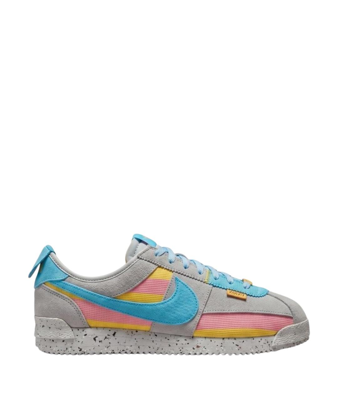 NIKE Мульти замшевые низкие кроссовки / кеды, фото 1