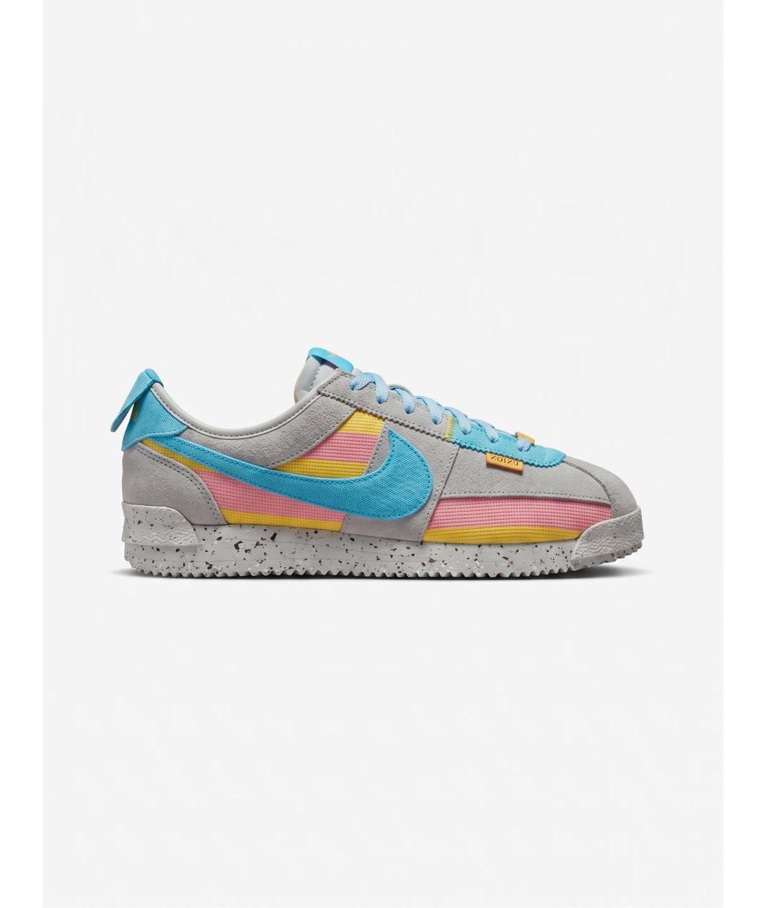 NIKE Мульти замшевые низкие кроссовки / кеды, фото 6