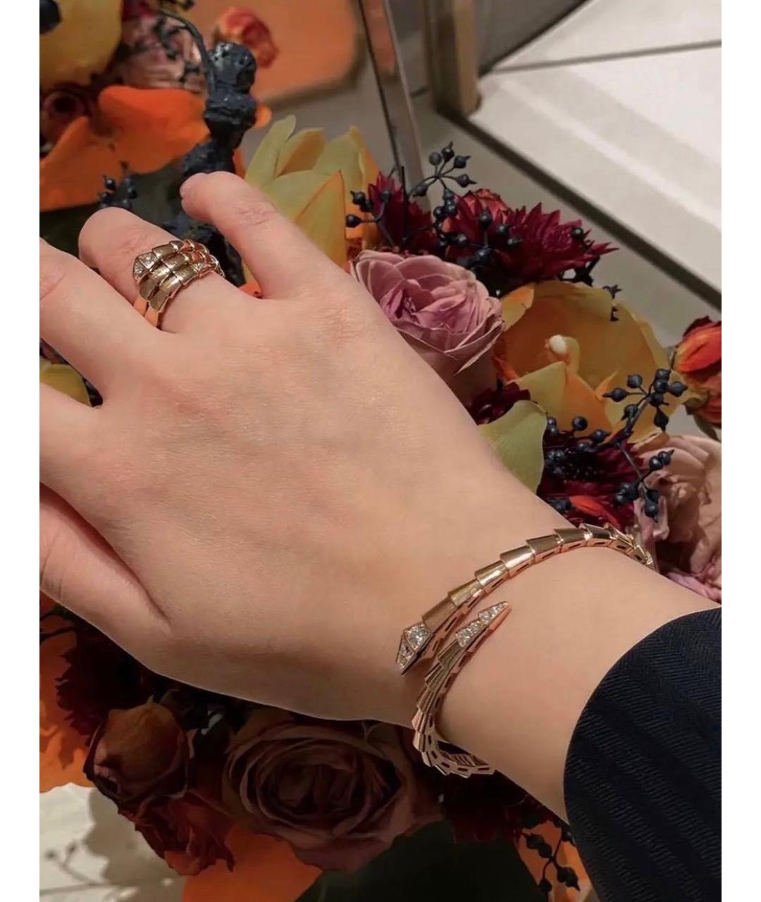 BVLGARI Золотой браслет из розового золота, фото 4